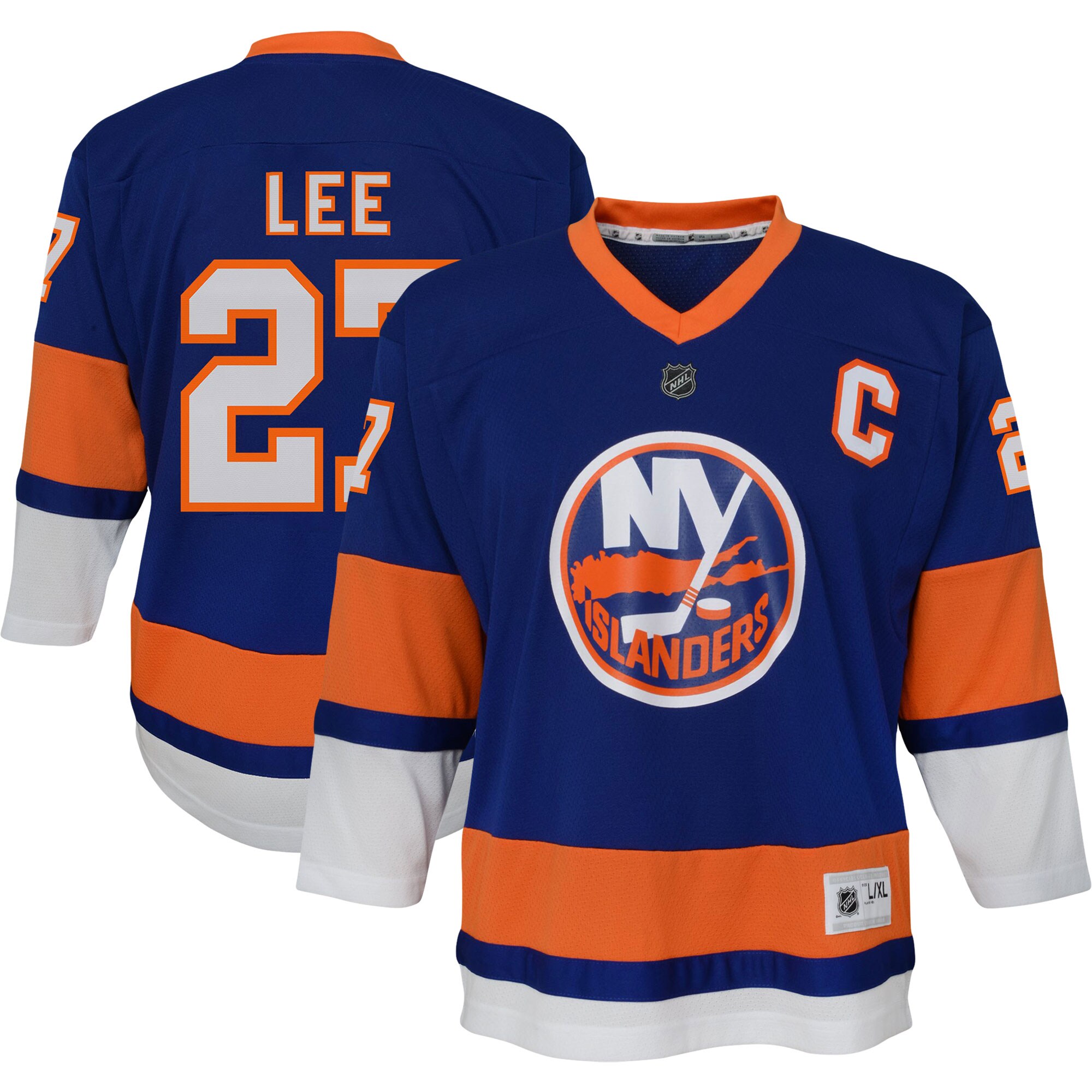 Anders Lee New York Islanders Youth Replica Player Jersey - Blue - vstockx