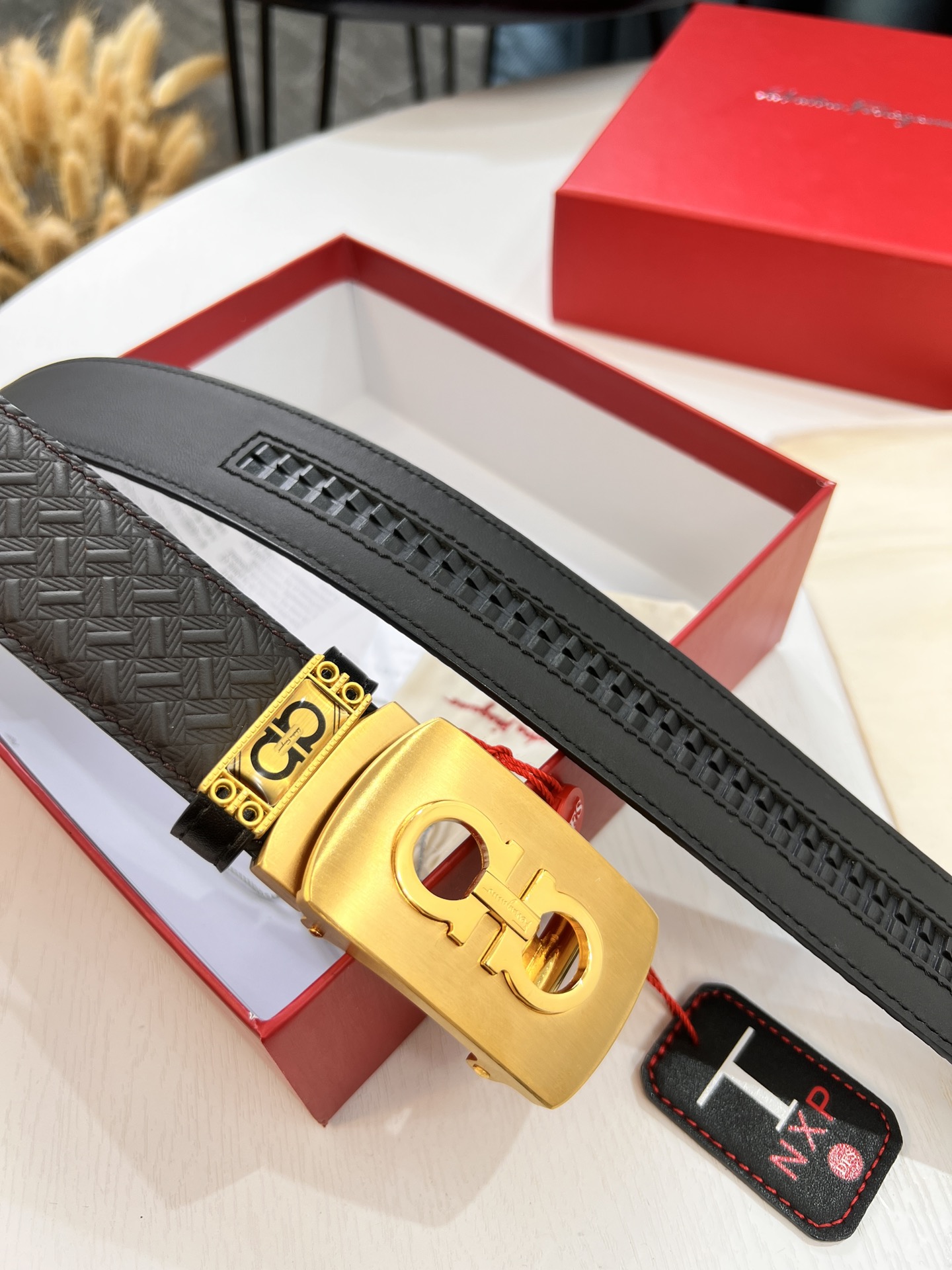Streetwear Belt Ferragamo 319675 size:3.5cm - vstockx