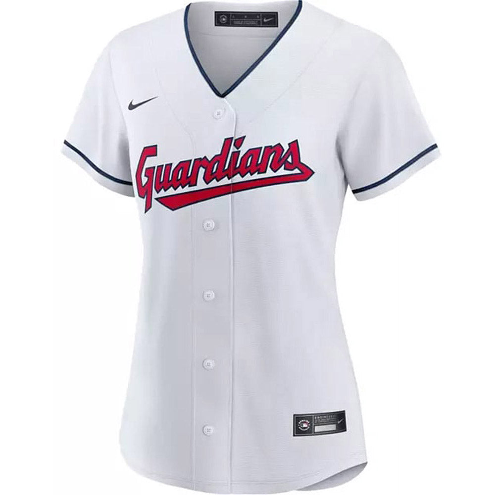 Women's Cleveland Guardians Jose Ramirez Cool Base Replica Home Jersey - White - vstockx