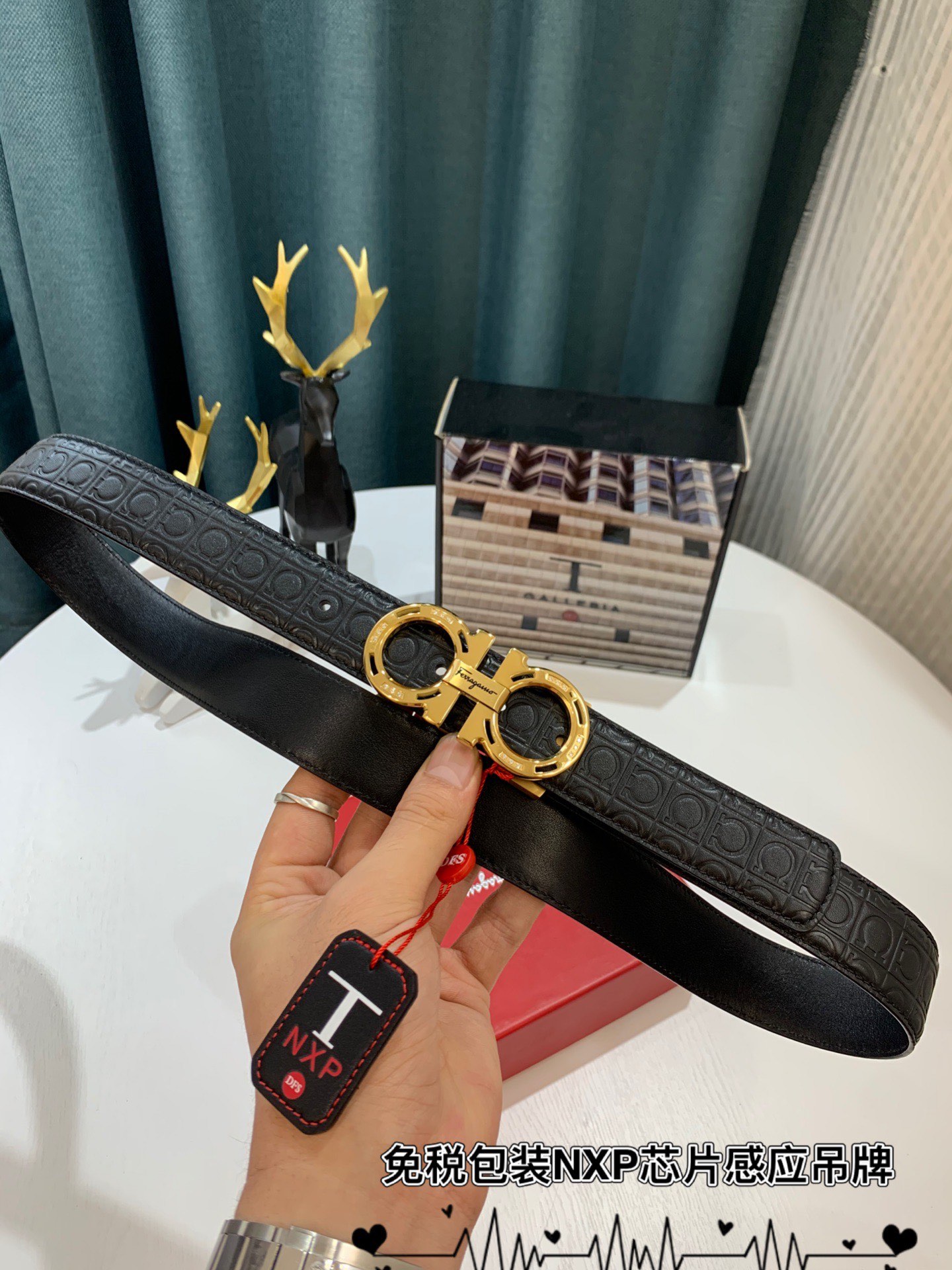 Streetwear Belt Ferragamo 319179 size:3.5cm - vstockx