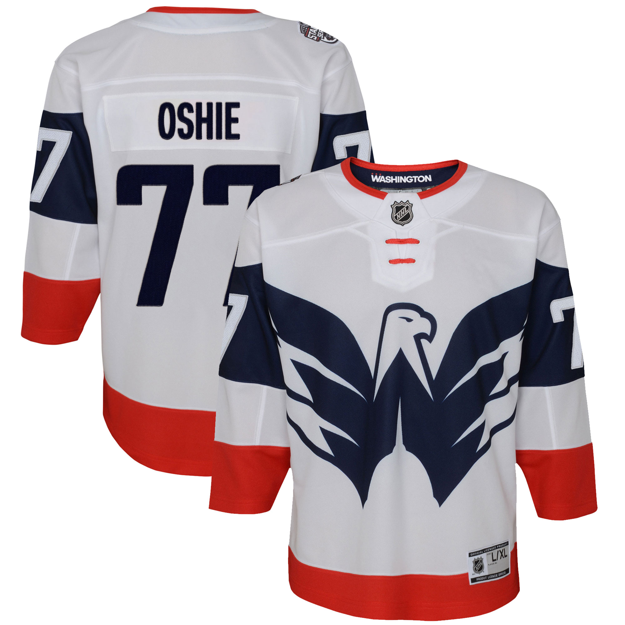 TJ Oshie Washington Capitals Youth 2023 NHL Stadium Series Player Jersey - White - vstockx