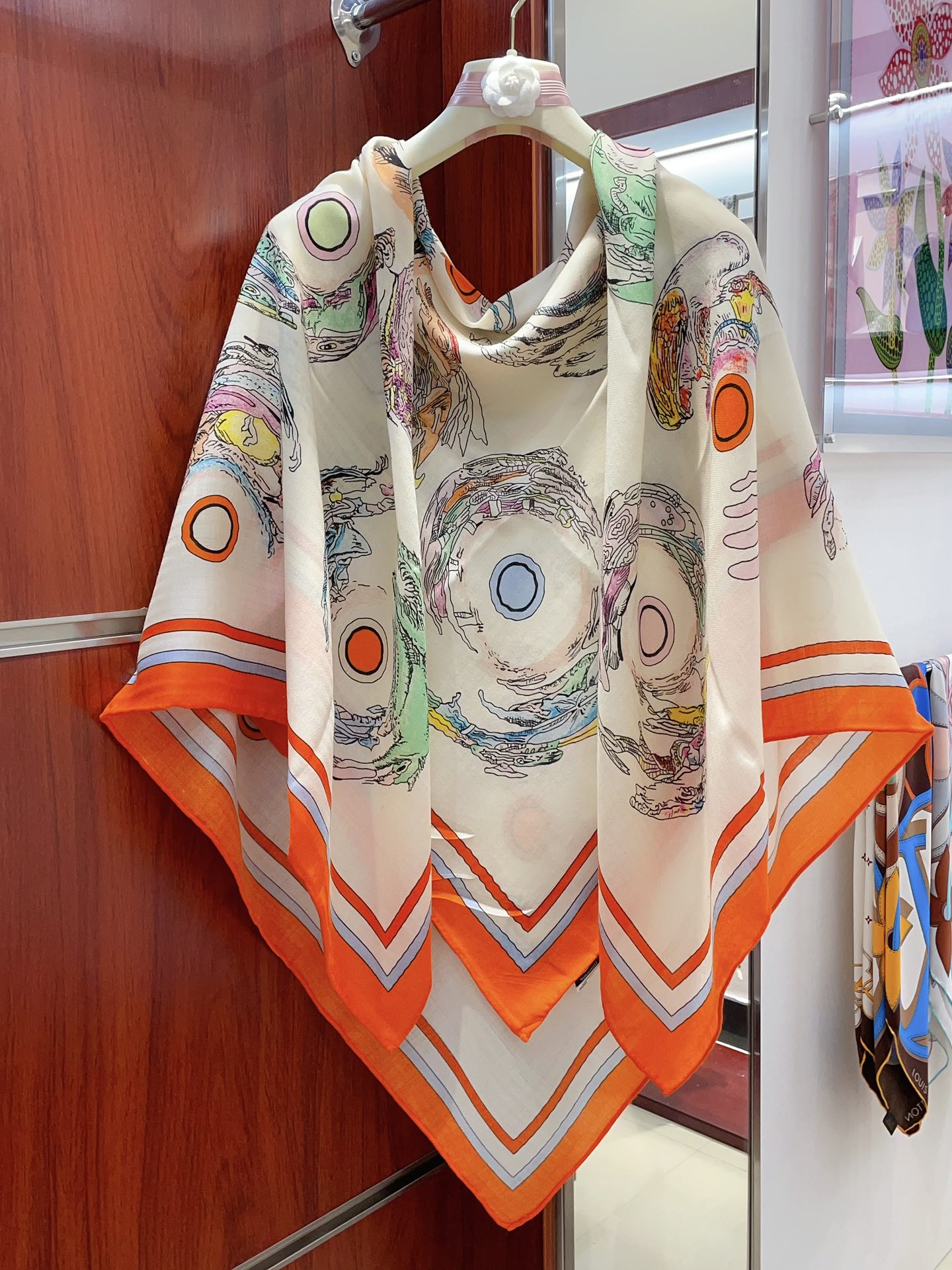 Streetwear Scarf Hermes 328807 size:140cm*140cm - vstockx