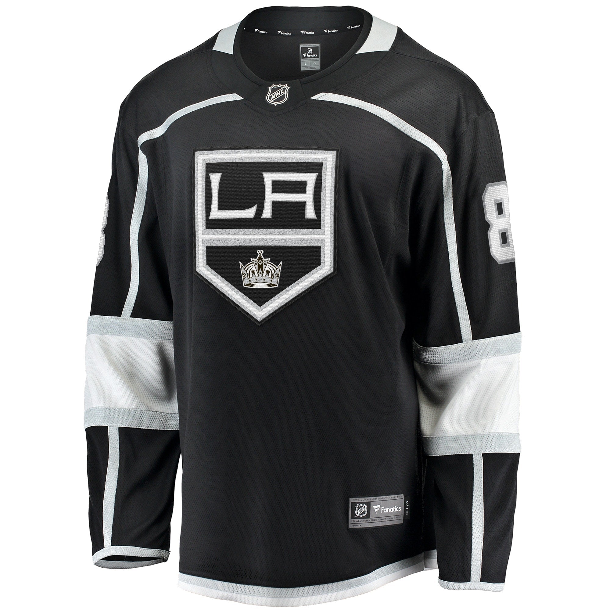 Men's Fanatics Branded Drew Doughty Black Los Angeles Kings Home Premier Breakaway Player Jersey - vstockx