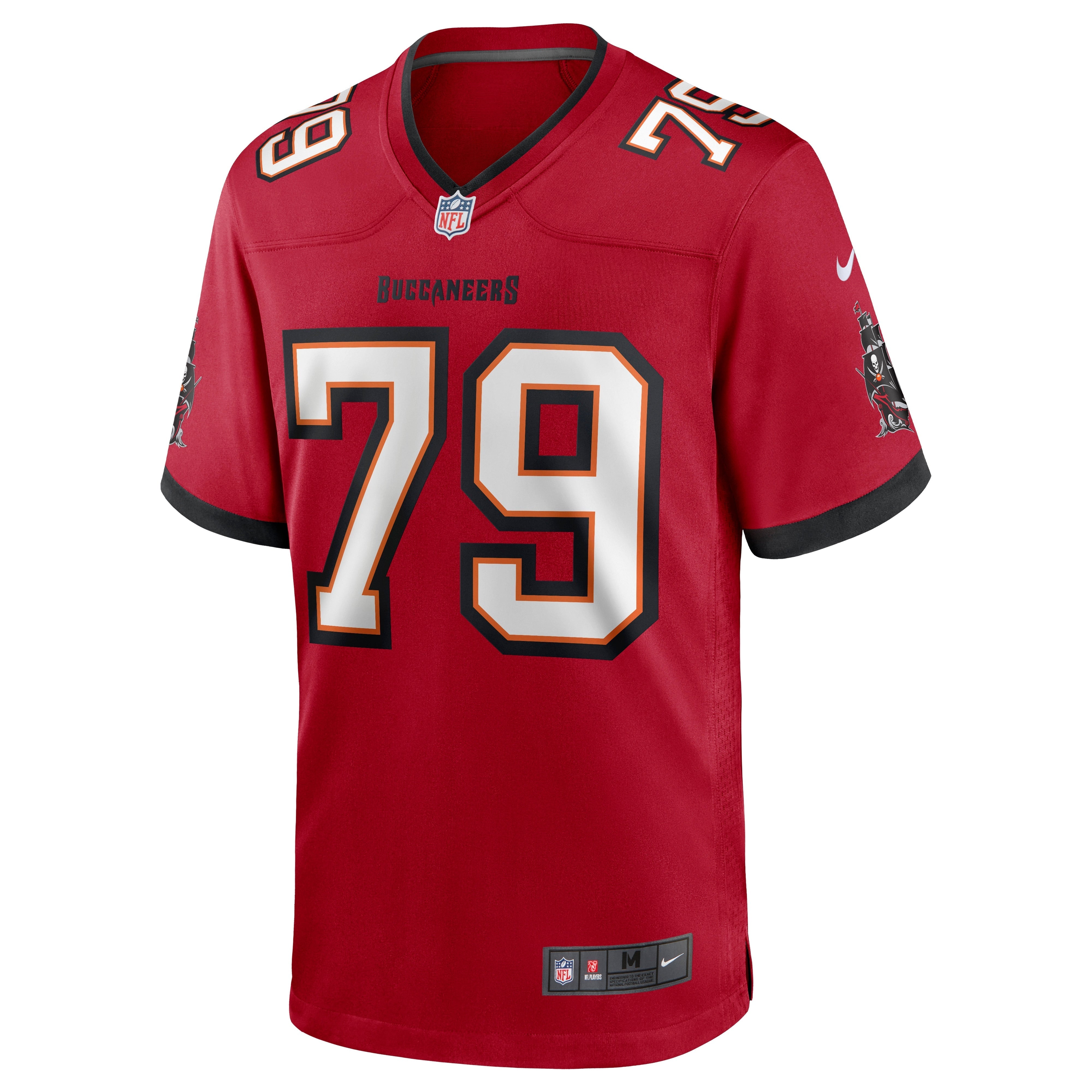 Men's Nike Patrick O'Connor Red Tampa Bay Buccaneers Game Jersey - vstockx