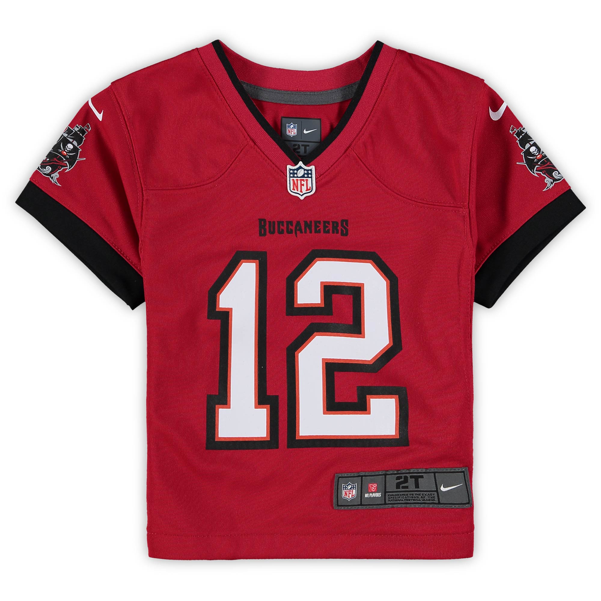 Tom Brady Tampa Bay Buccaneers Nike Toddler Game Jersey - Red - vstockx