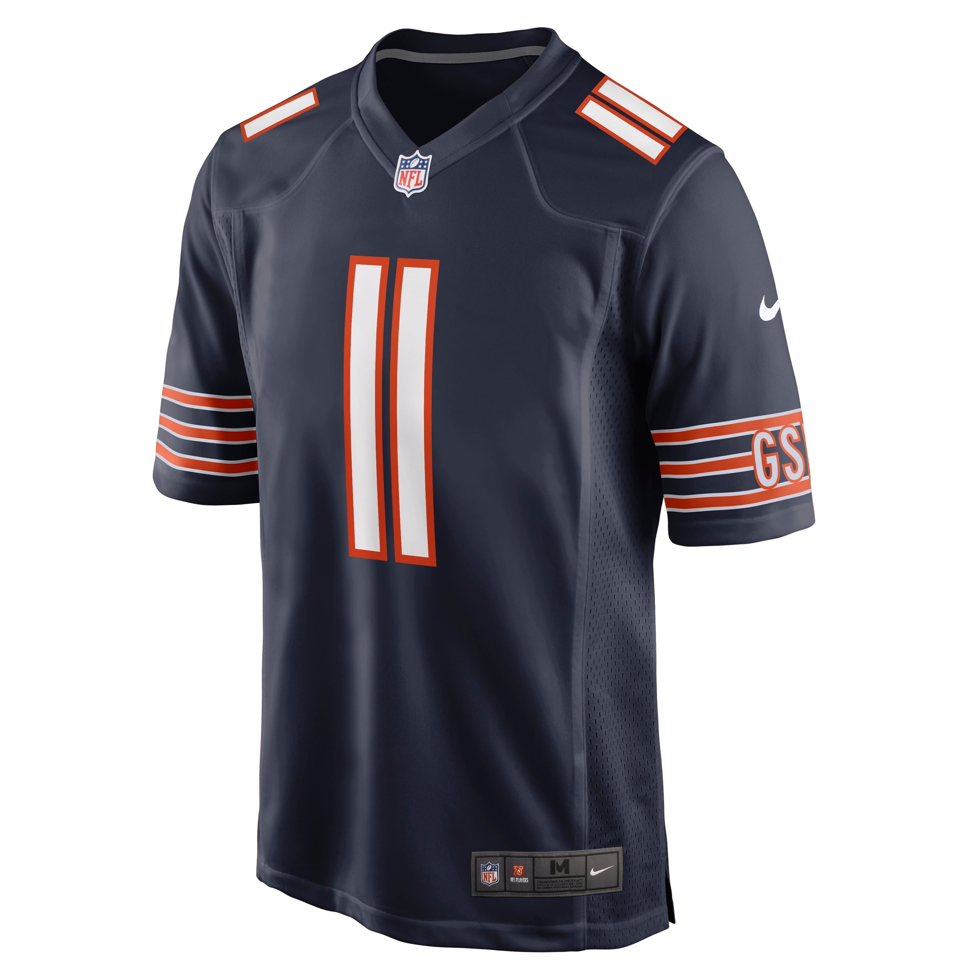 Men's Nike Darnell Mooney Navy Chicago Bears Game Jersey - vstockx