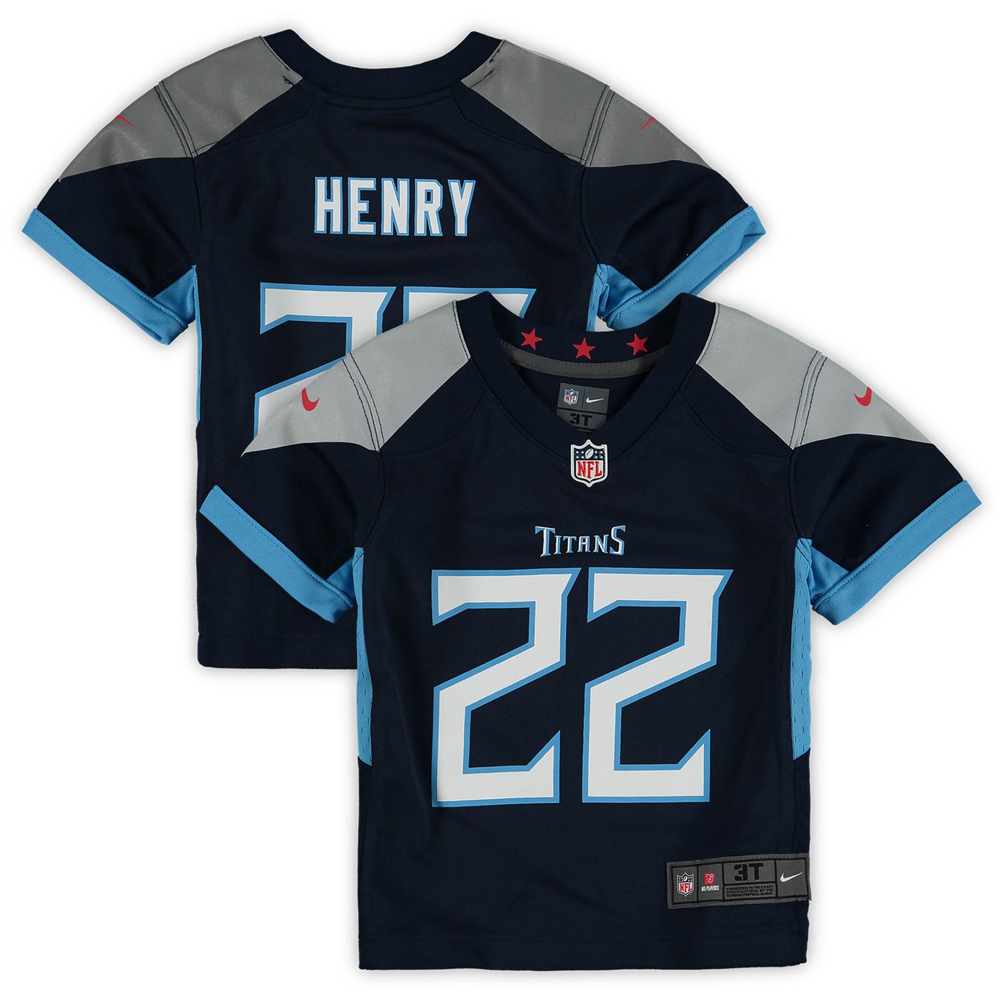 Derrick Henry Tennessee Titans Nike Toddler Game Jersey - Navy - vstockx