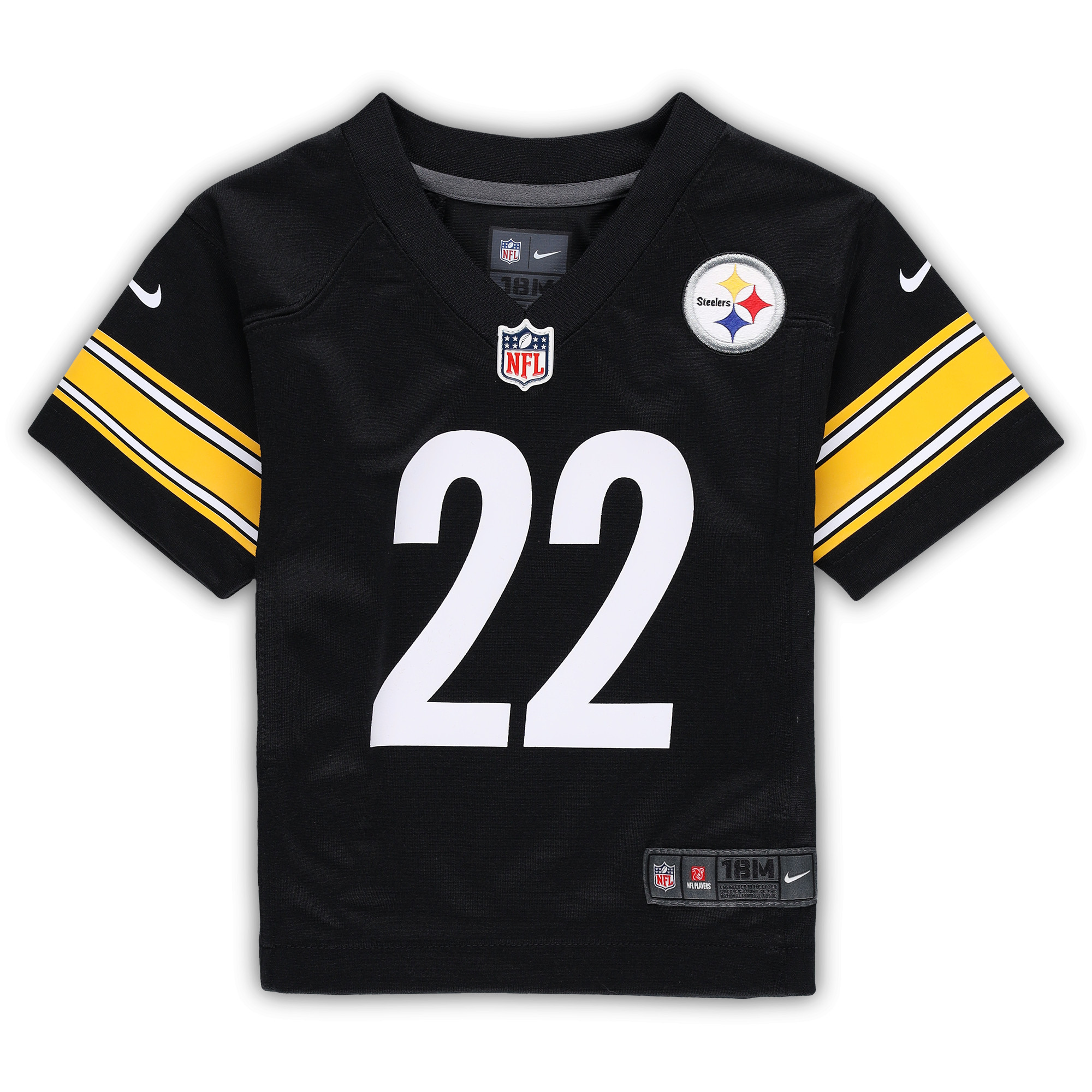 Najee Harris Pittsburgh Steelers Nike Infant Player Game Jersey - Black - vstockx
