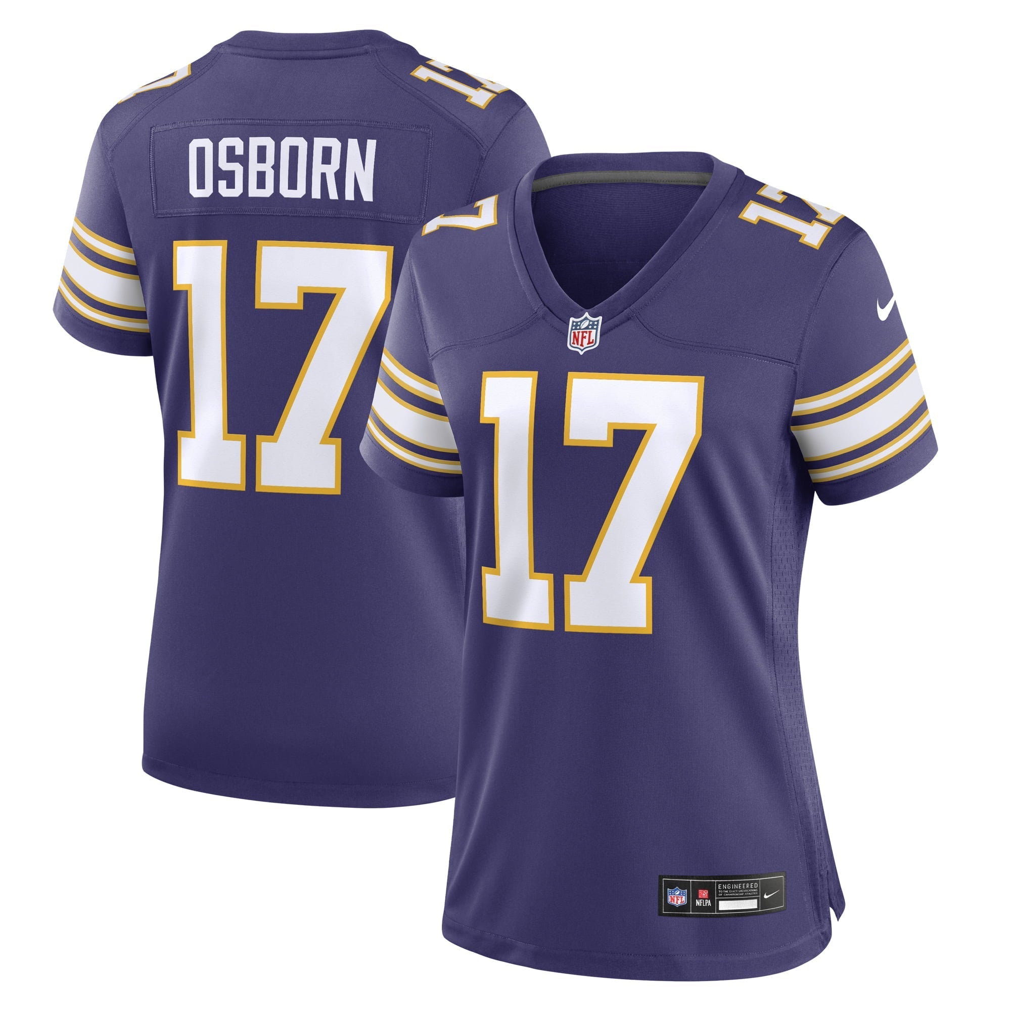 Women's Nike K.J. Osborn Purple Minnesota Vikings Classic Player Game Jersey - vstockx