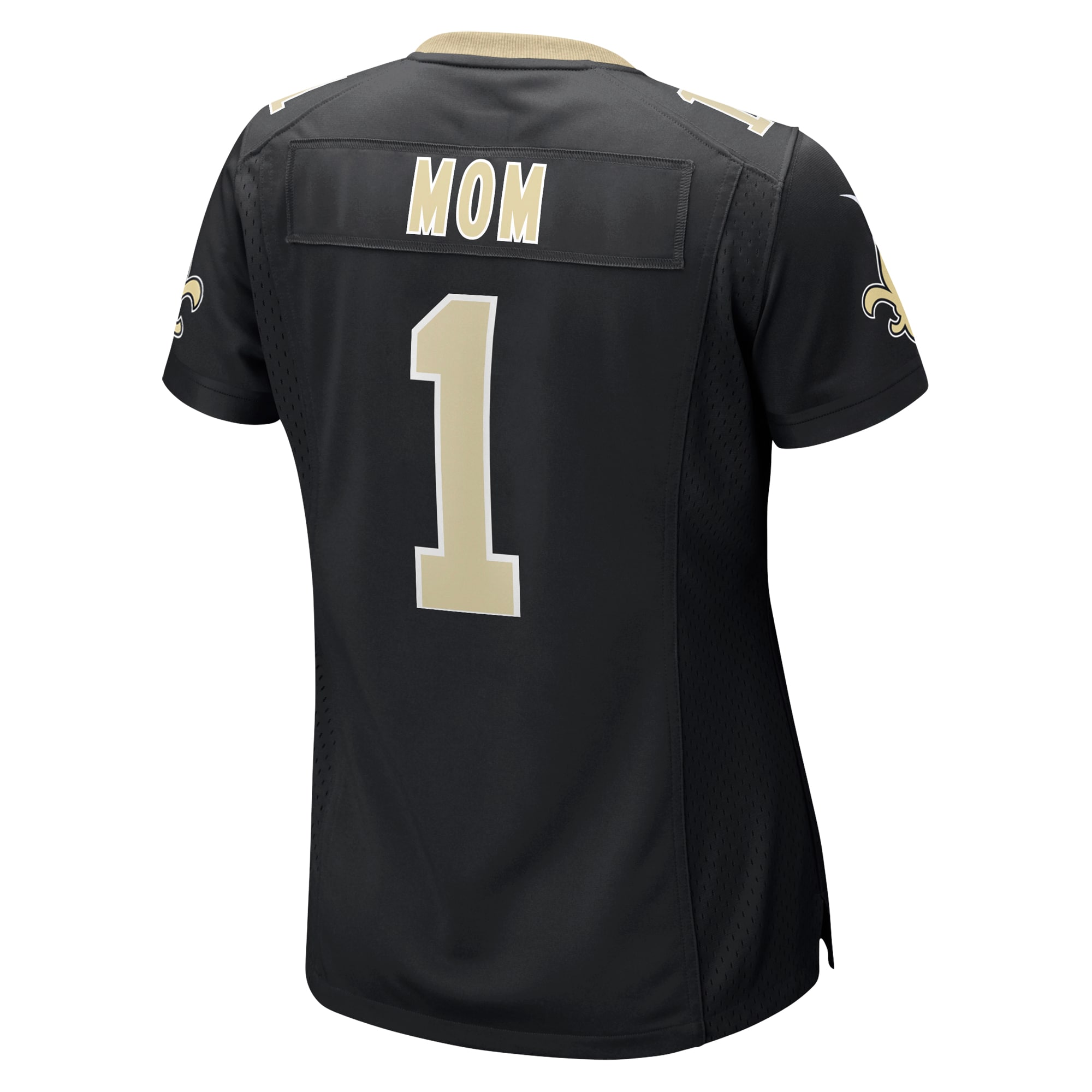 Number 1 Mom New Orleans Saints Nike Women's Game Jersey - Black - vstockx