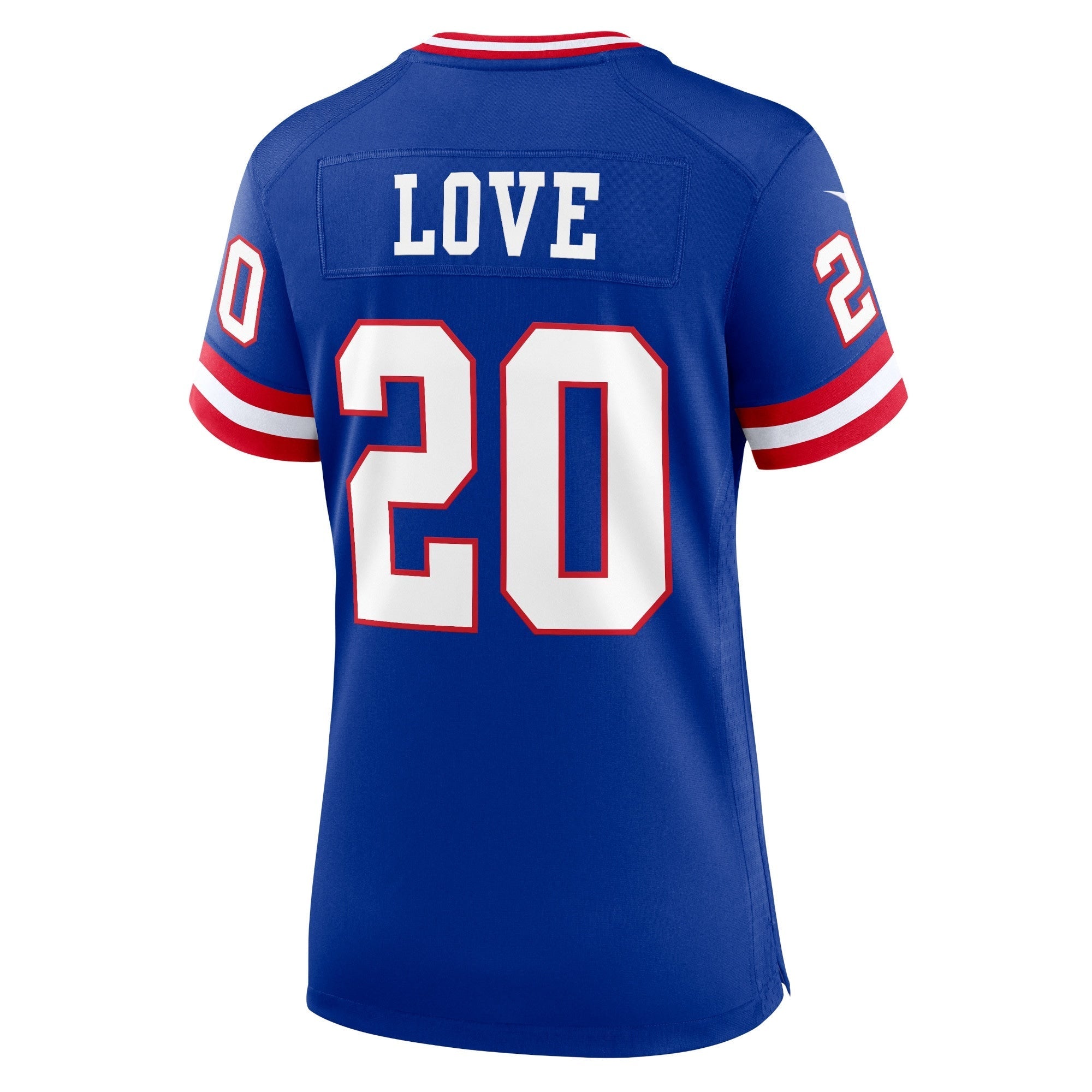 Women's Nike Julian Love Royal New York Giants Classic Player Game Jersey - vstockx
