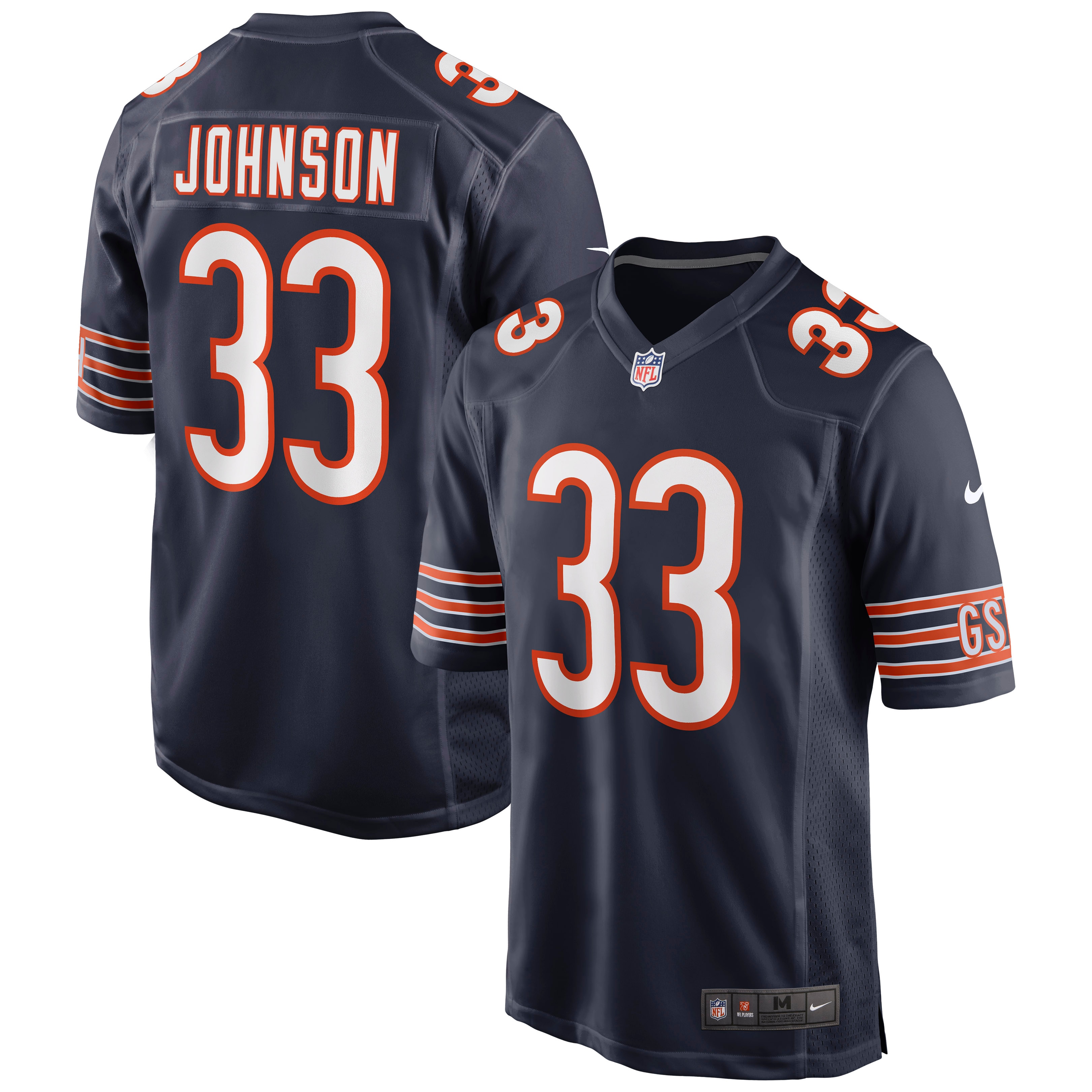 Jaylon Johnson Chicago Bears Nike Game Jersey - Navy - vstockx