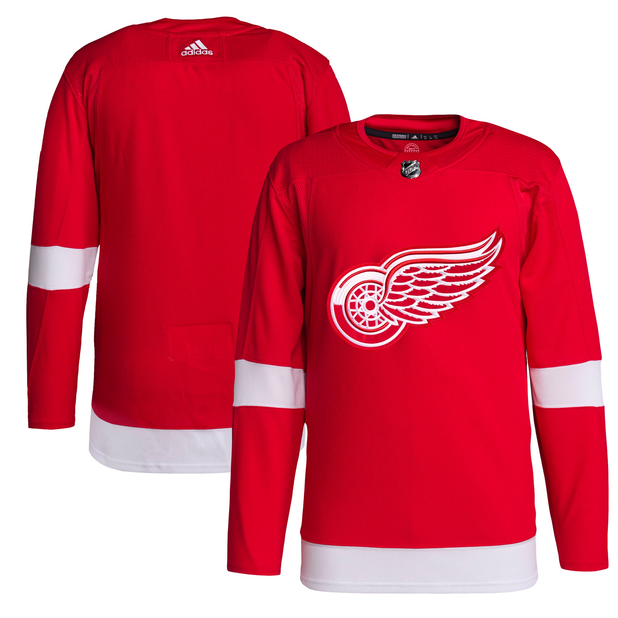 Detroit Red Wings adidas Home Primegreen Authentic Pro Jersey - Red - vstockx