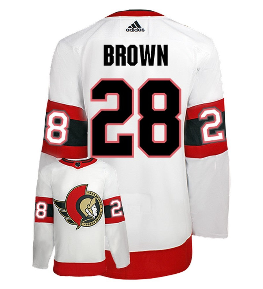 Connor Brown Ottawa Senators Adidas Primegreen Authentic NHL Hockey Jersey - vstockx