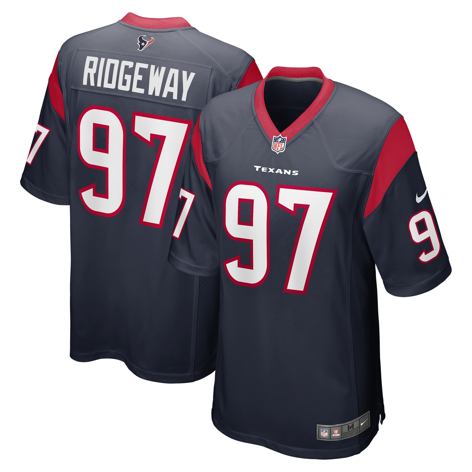 Hassan Ridgeway Houston Texans Nike Game Player Jersey - Navy - vstockx