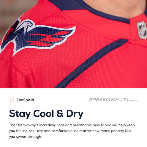 Women's Fanatics Branded Evgeny Kuznetsov Red Washington Capitals Breakaway Player Jersey - vstockx
