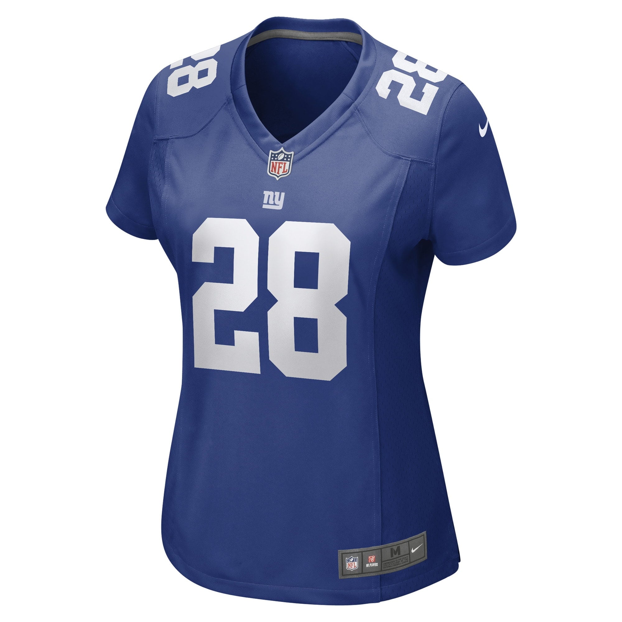 Women's Nike Cor'Dale Flott Royal New York Giants Game Player Jersey - vstockx
