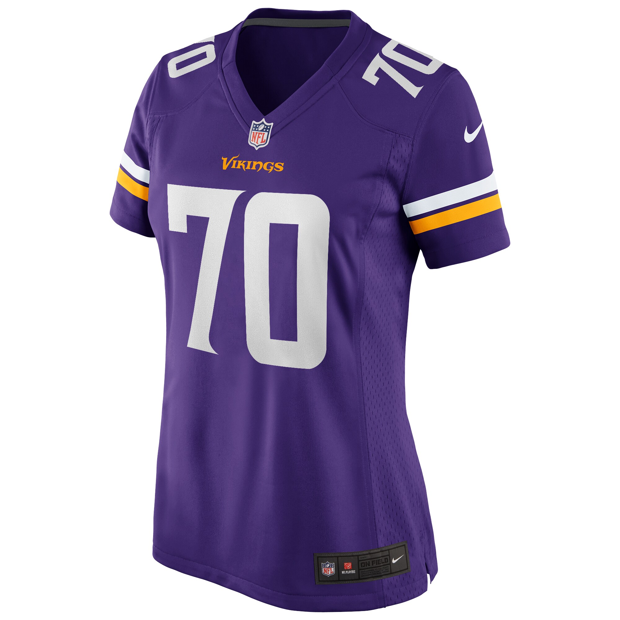 Jim Marshall Minnesota Vikings Nike Women's Game Retired Player Jersey - Purple - vstockx