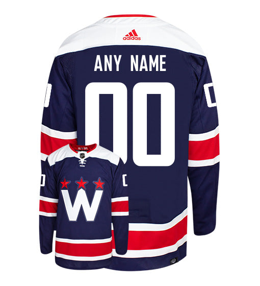 Customizable Washington Capitals Adidas Primegreen Authentic NHL Hockey Jersey - vstockx