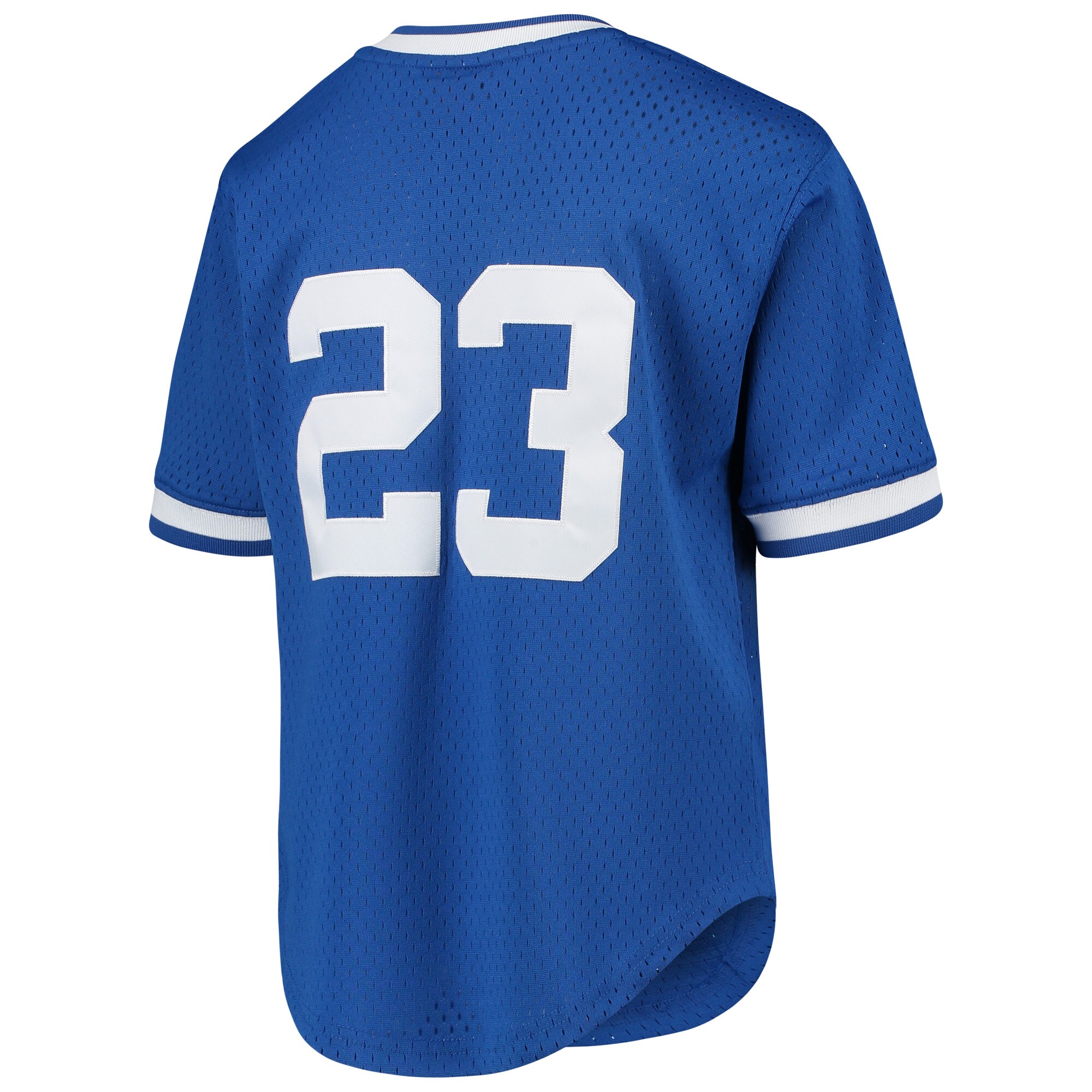 Ryne Sandberg Chicago Cubs Mitchell & Ness Youth Cooperstown Collection Mesh Batting Practice Jersey - Royal - vstockx