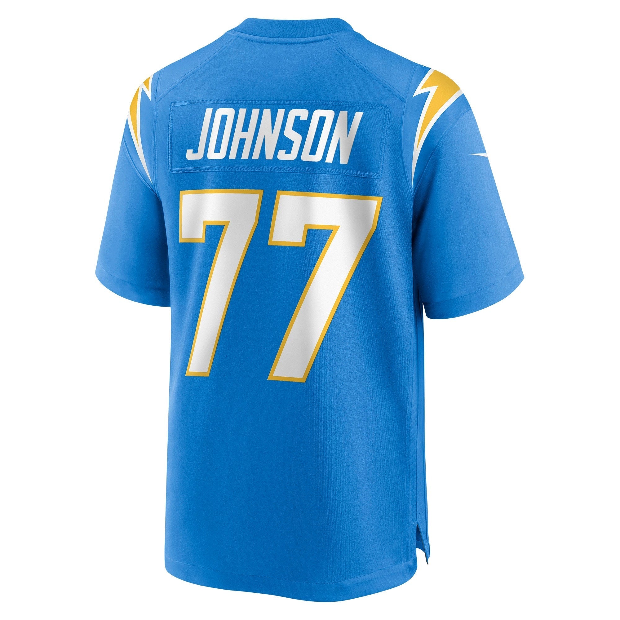 Men's Nike Zion Johnson Powder Blue Los Angeles Chargers Player Game Jersey - vstockx