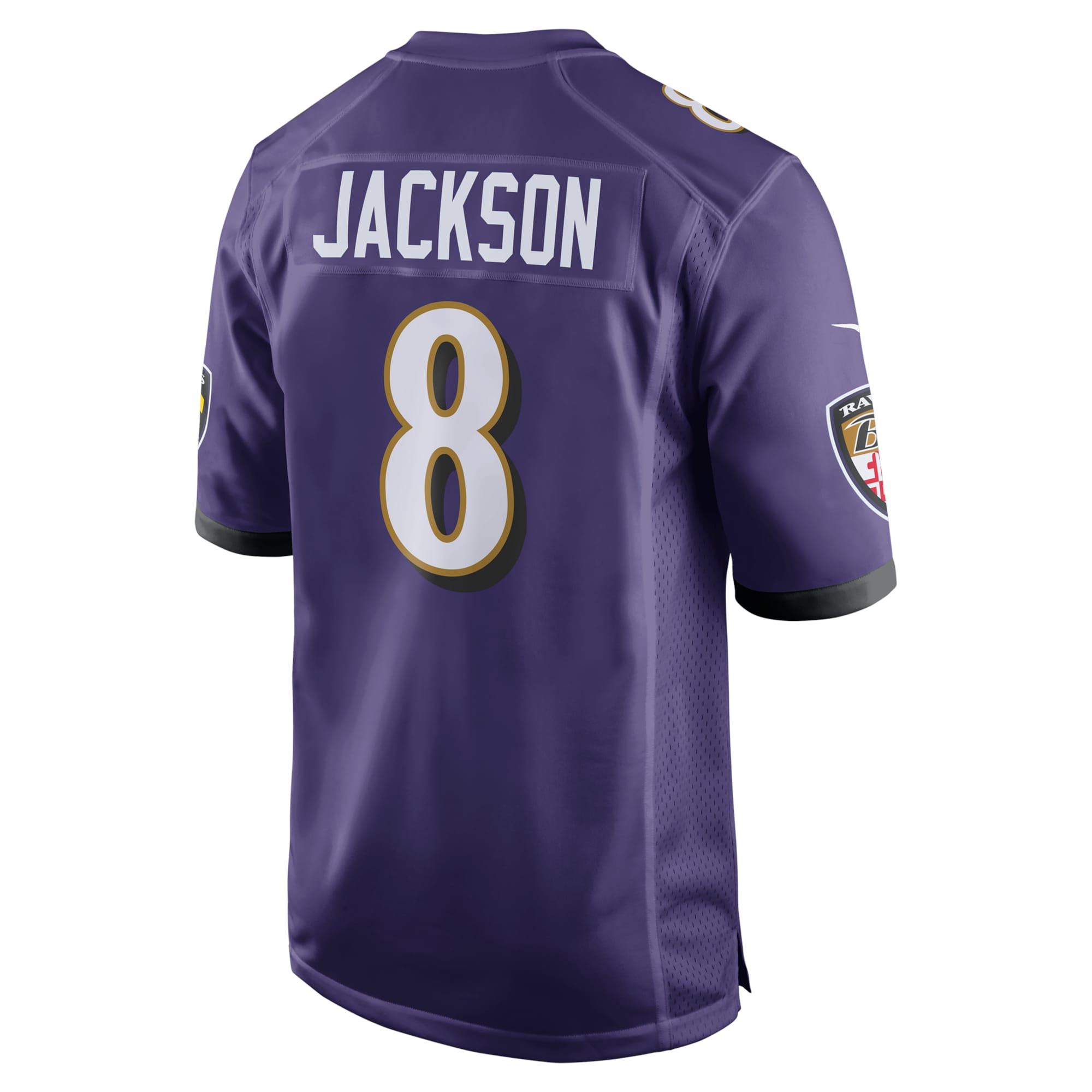 Lamar Jackson Baltimore Ravens Nike Game Jersey - Purple - vstockx