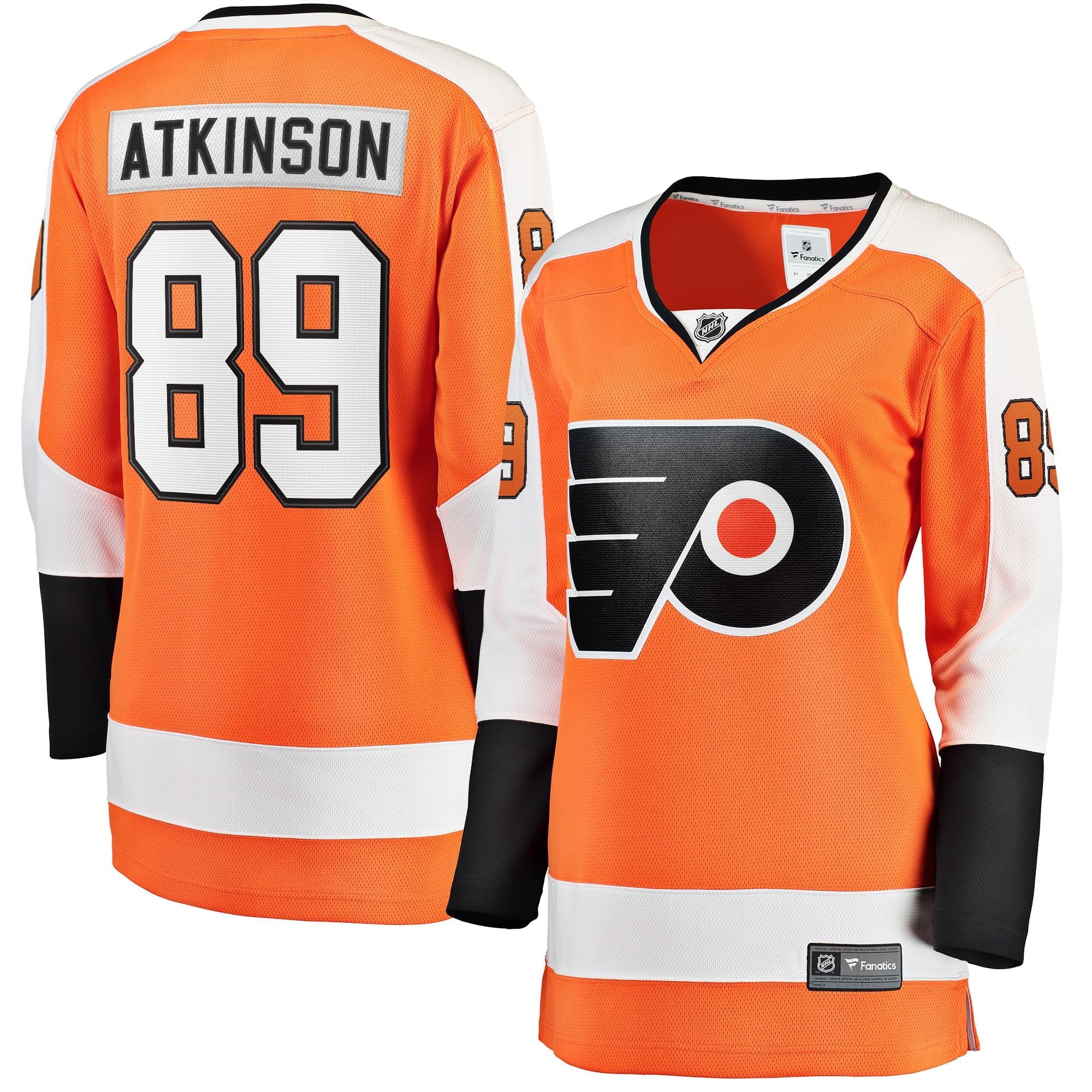 Women's Fanatics Branded Cam Atkinson Orange Philadelphia Flyers Breakaway Player Jersey - vstockx