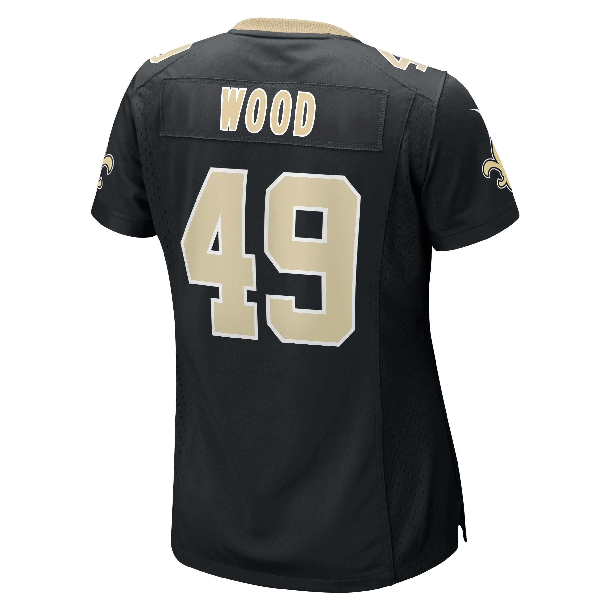 Zach Wood New Orleans Saints Nike Women's Game Jersey - Black - vstockx