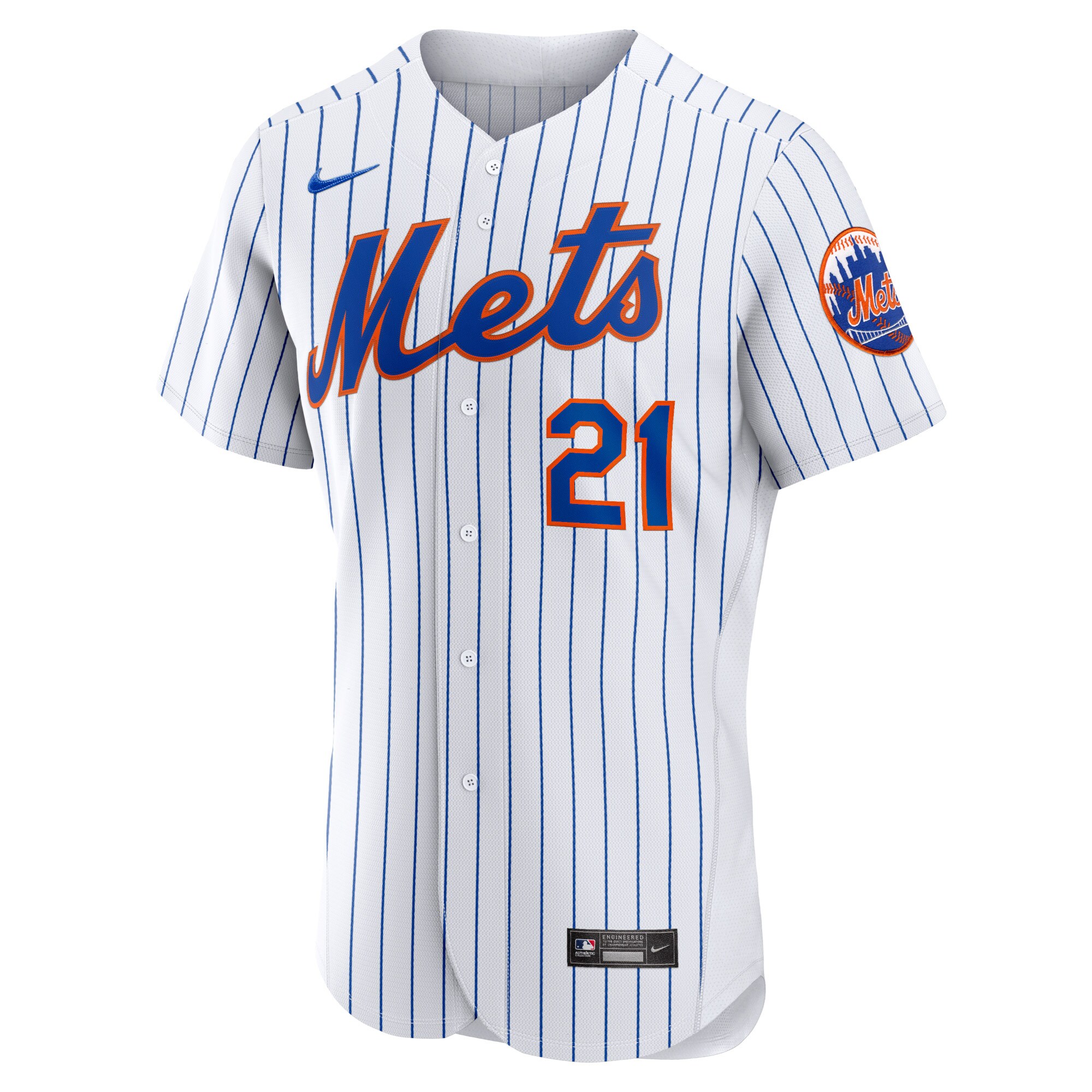 Max Scherzer New York Mets Nike Home Authentic Player Jersey - White - vstockx