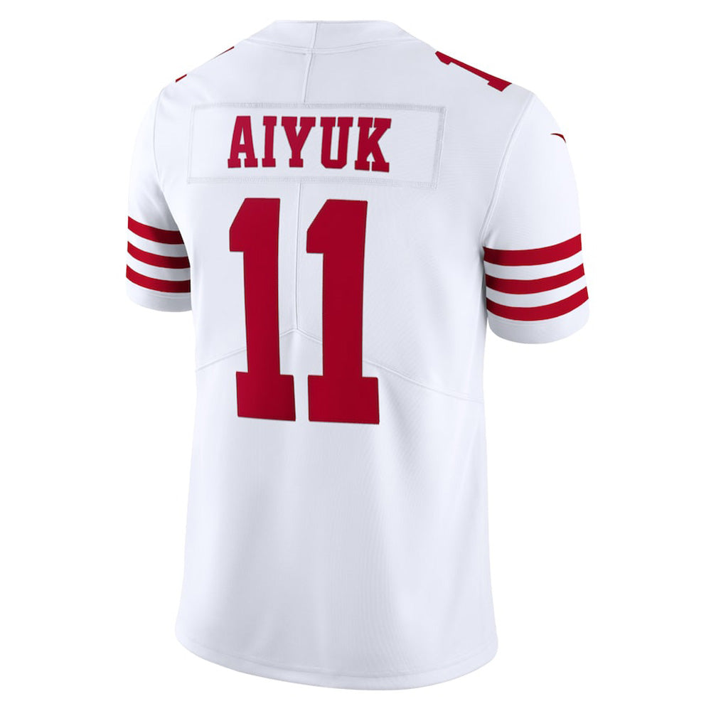 Youth San Francisco 49ers Brandon Aiyuk Vapor Jersey - White - vstockx