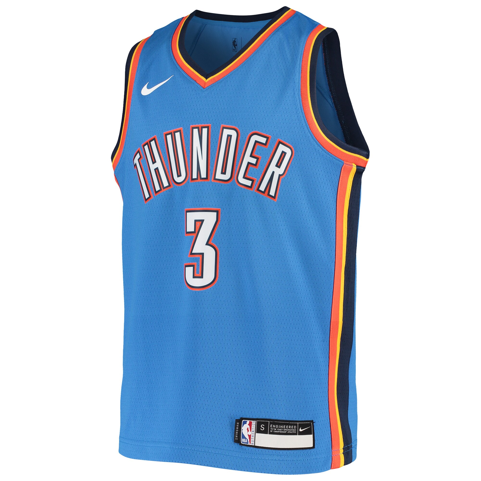 Chris Paul Oklahoma City Thunder Nike Youth Team Swingman Jersey - Blue - vstockx