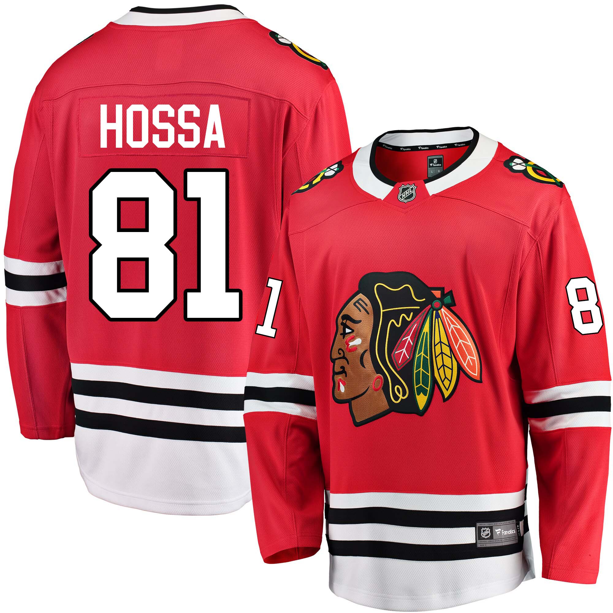 Marian Hossa Chicago Blackhawks Fanatics Home Red Breakaway Men's Jersey - vstockx