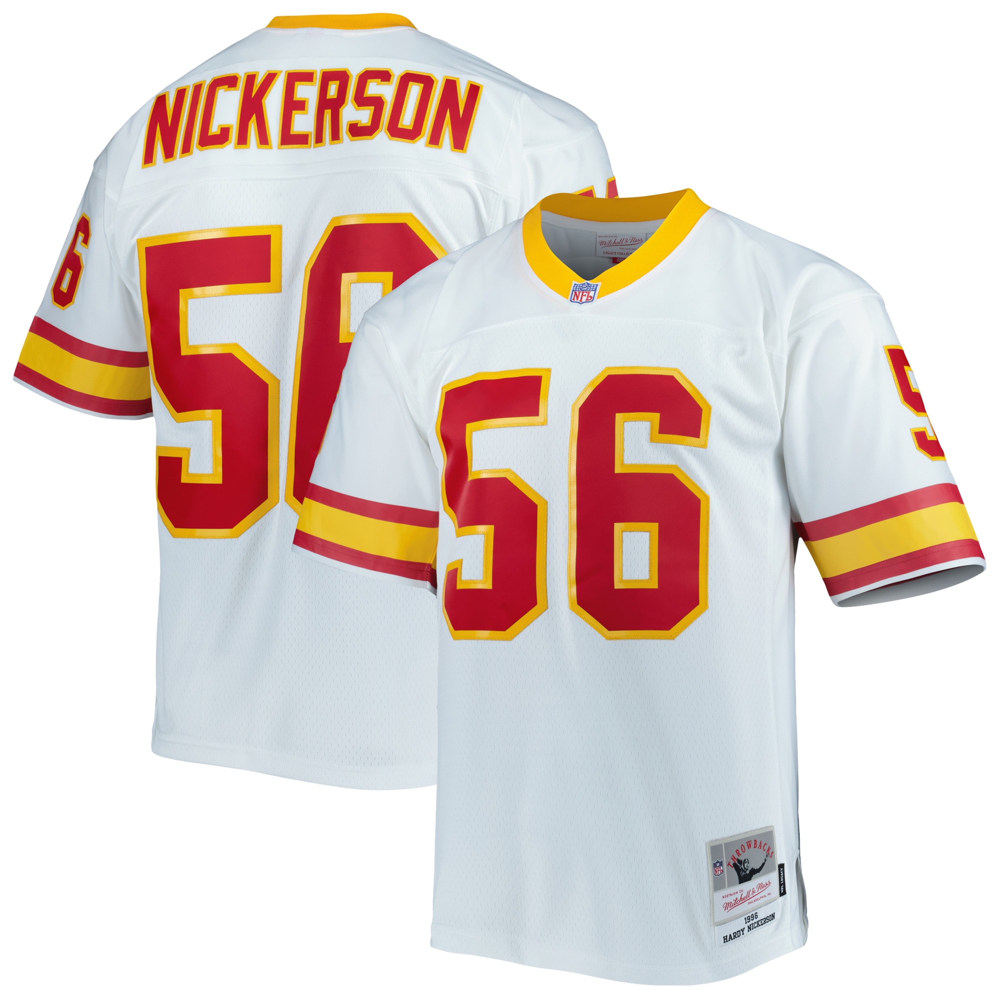 Hardy Nickerson Tampa Bay Buccaneers Mitchell & Ness Legacy Replica Jersey - White - vstockx
