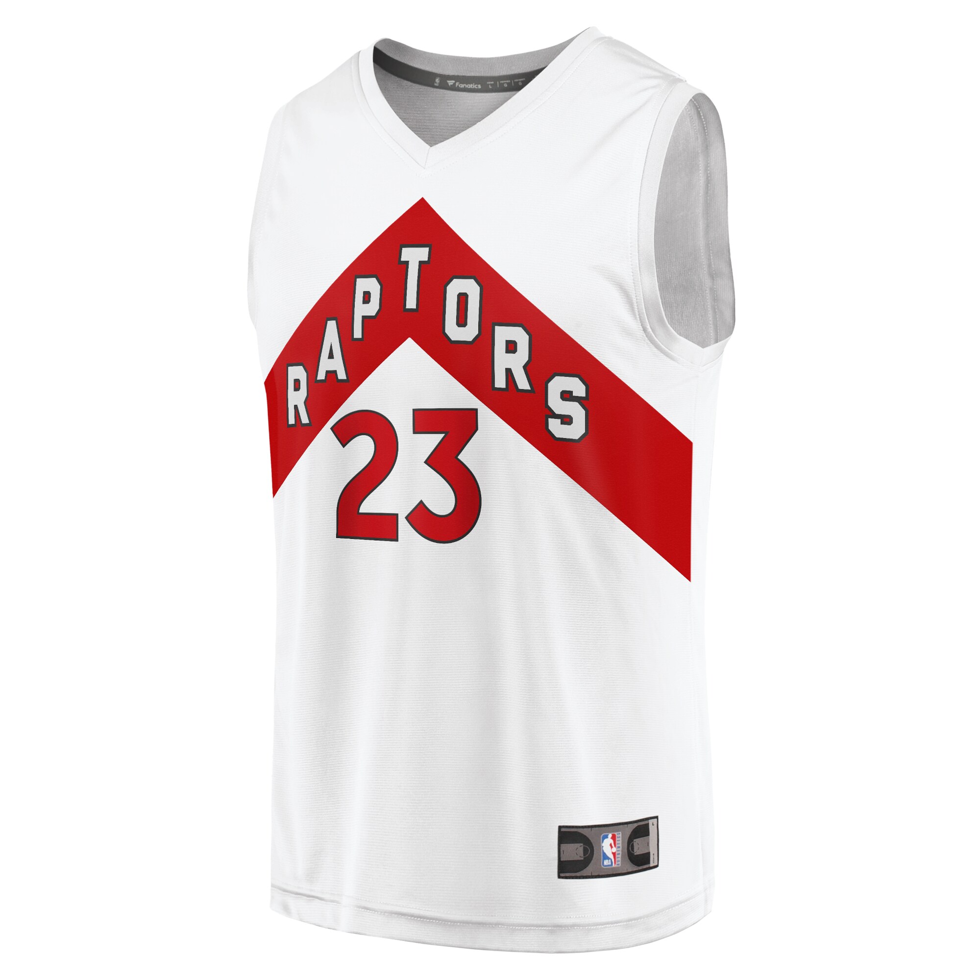 Fred VanVleet Toronto Raptors Fanatics Branded Fast Break Replica Jersey - Association Edition - White - vstockx