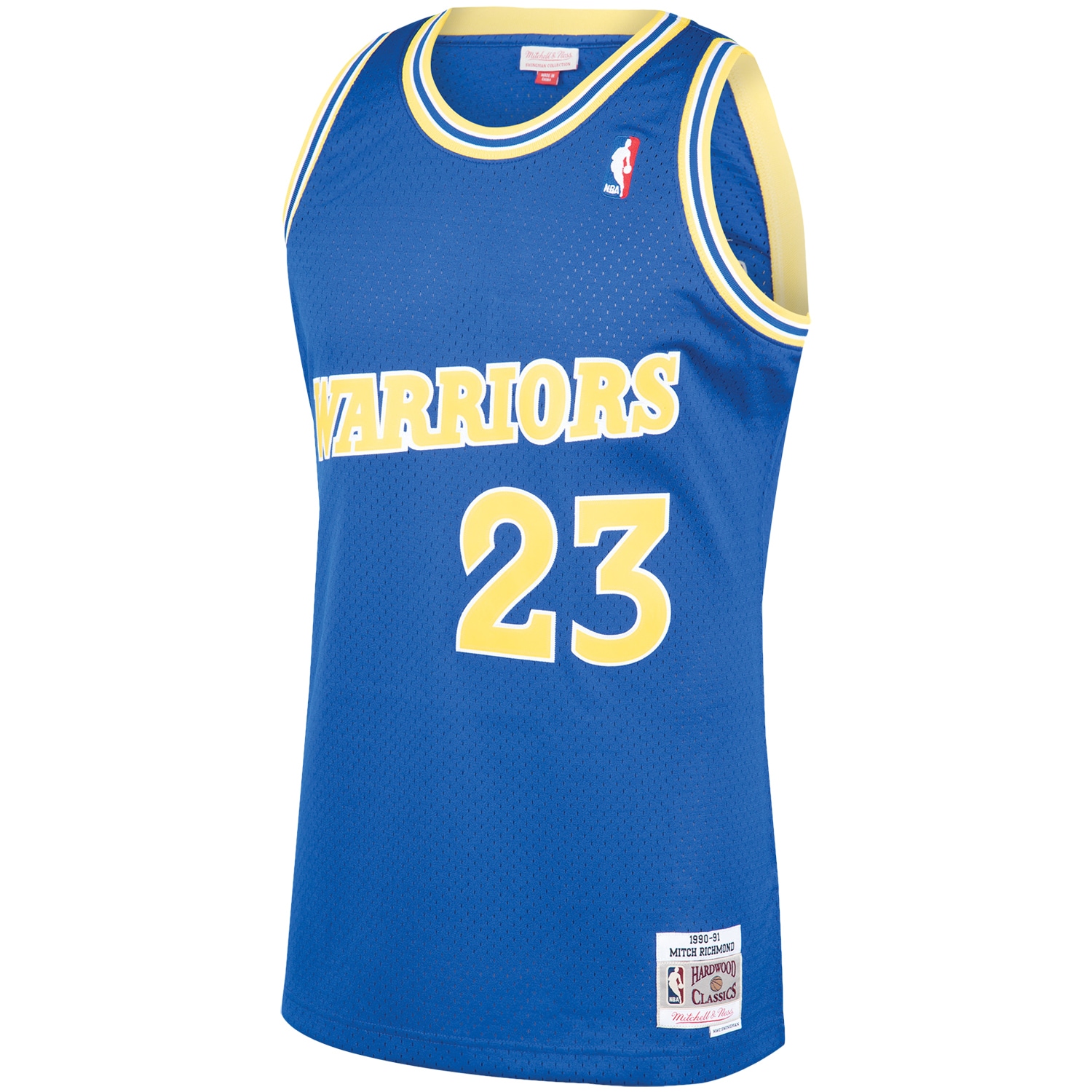 Mitch Richmond Golden State Warriors Mitchell & Ness Hardwood Classics Swingman Jersey - Royal - vstockx