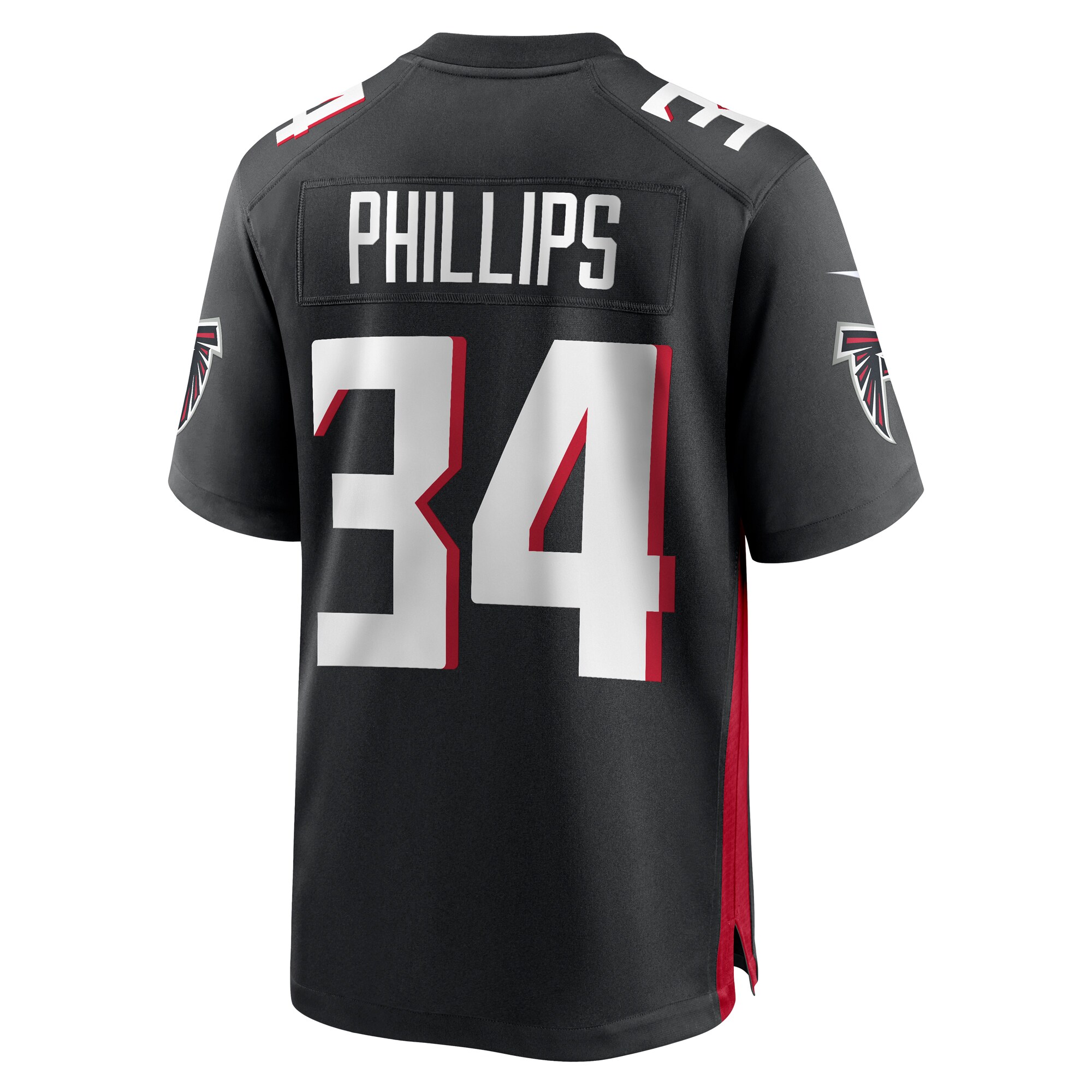 Clark Phillips III Atlanta Falcons Nike Team Game Jersey - Black - vstockx