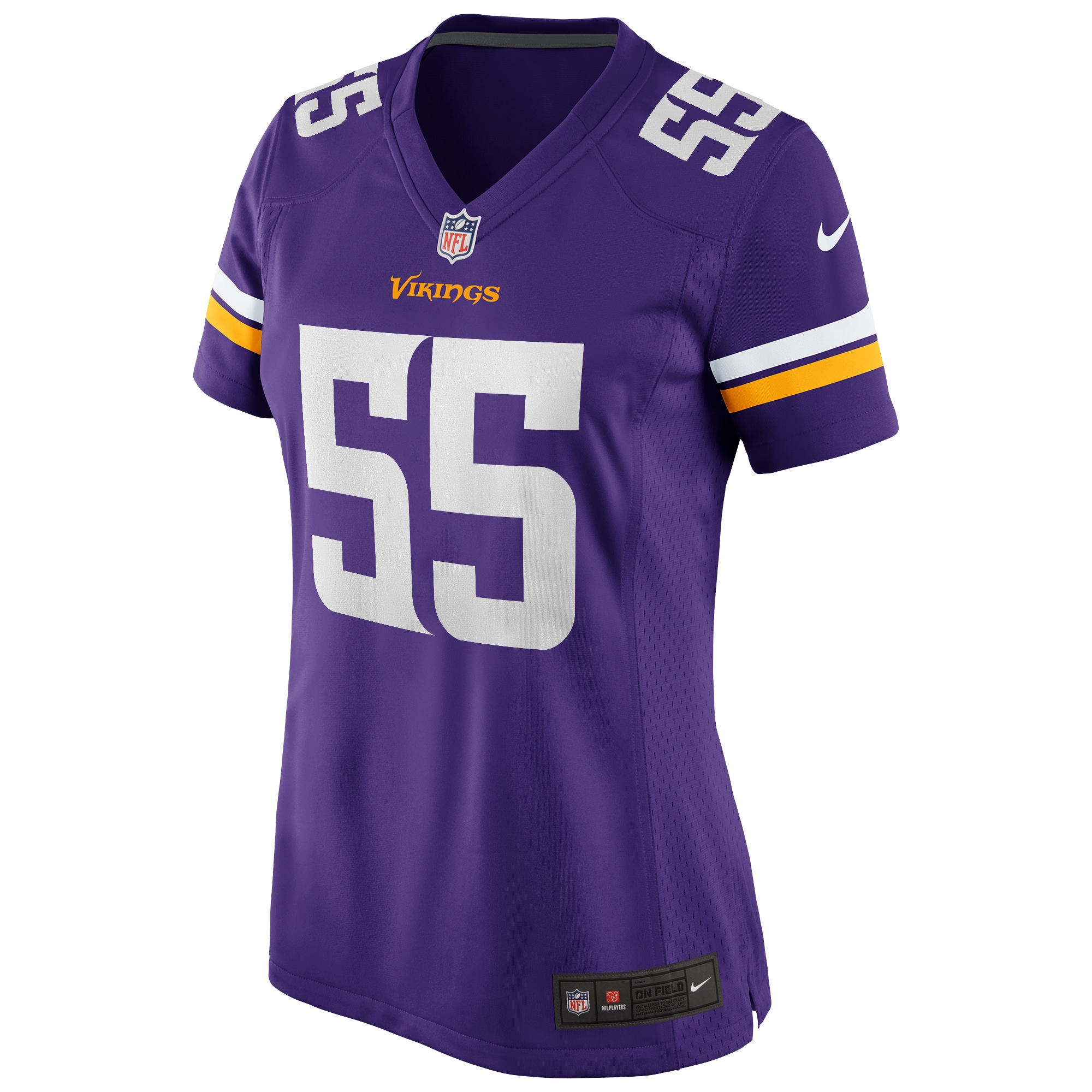 Jack Del Rio Minnesota Vikings Nike Women's Game Retired Player Jersey - Purple - vstockx