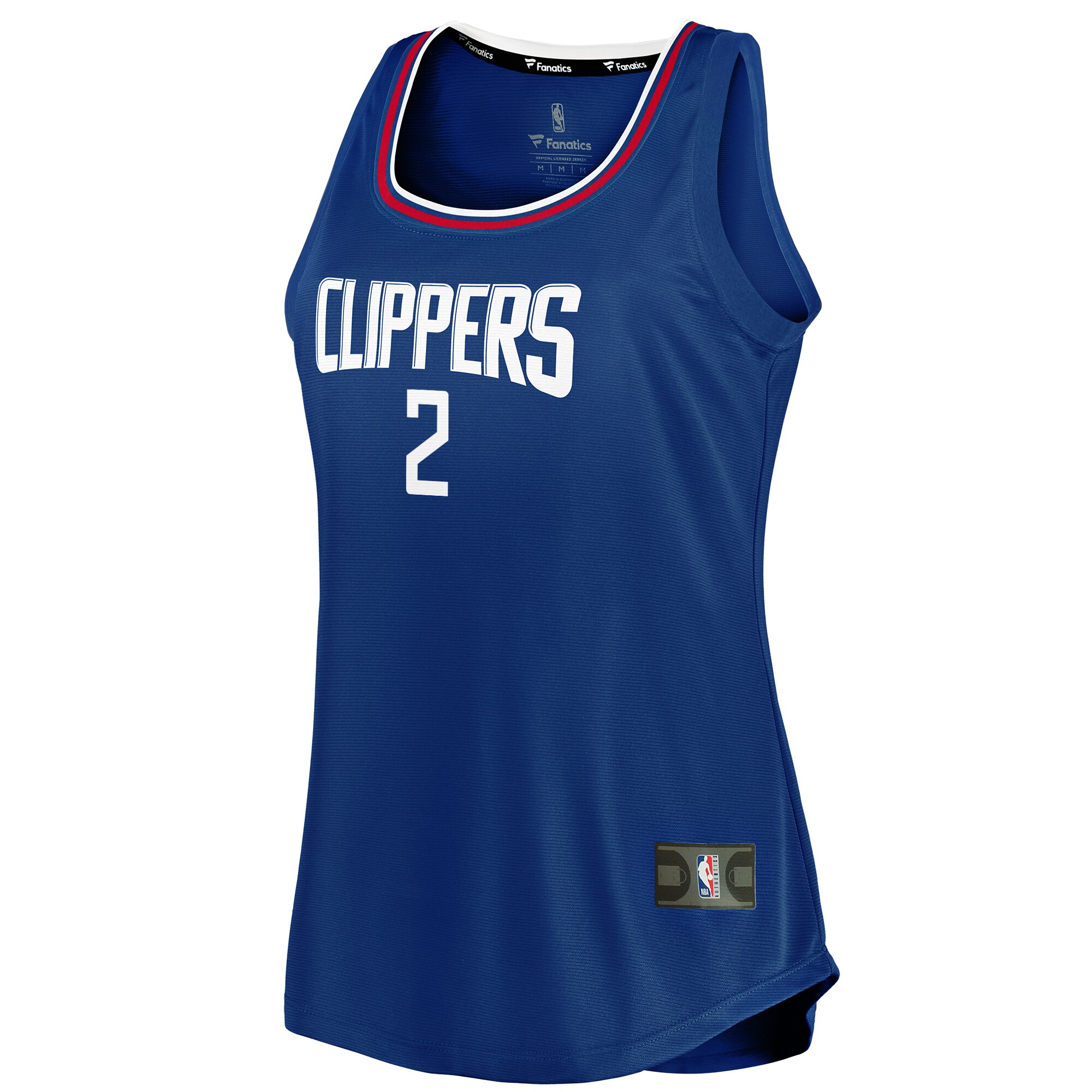 Kawhi Leonard LA Clippers Fanatics Branded Women's Fast Break Player Movement Jersey Tank Top - Royal - vstockx
