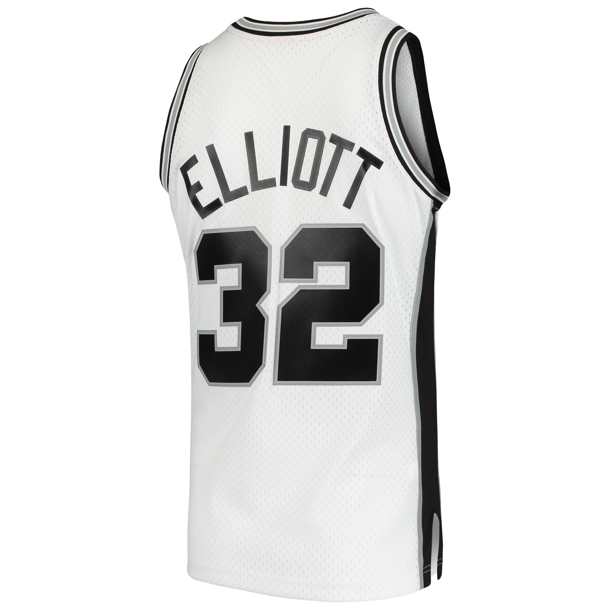 Sean Elliott San Antonio Spurs Mitchell & Ness Hardwood Classics Swingman Jersey - White - vstockx