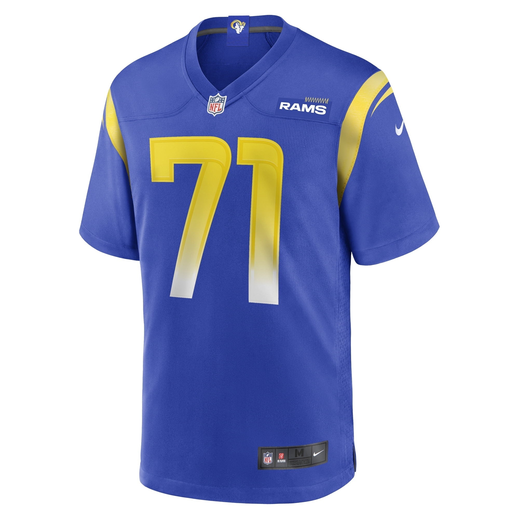 Men's Nike Warren McClendon Jr. Royal Los Angeles Rams Team Game Jersey - vstockx