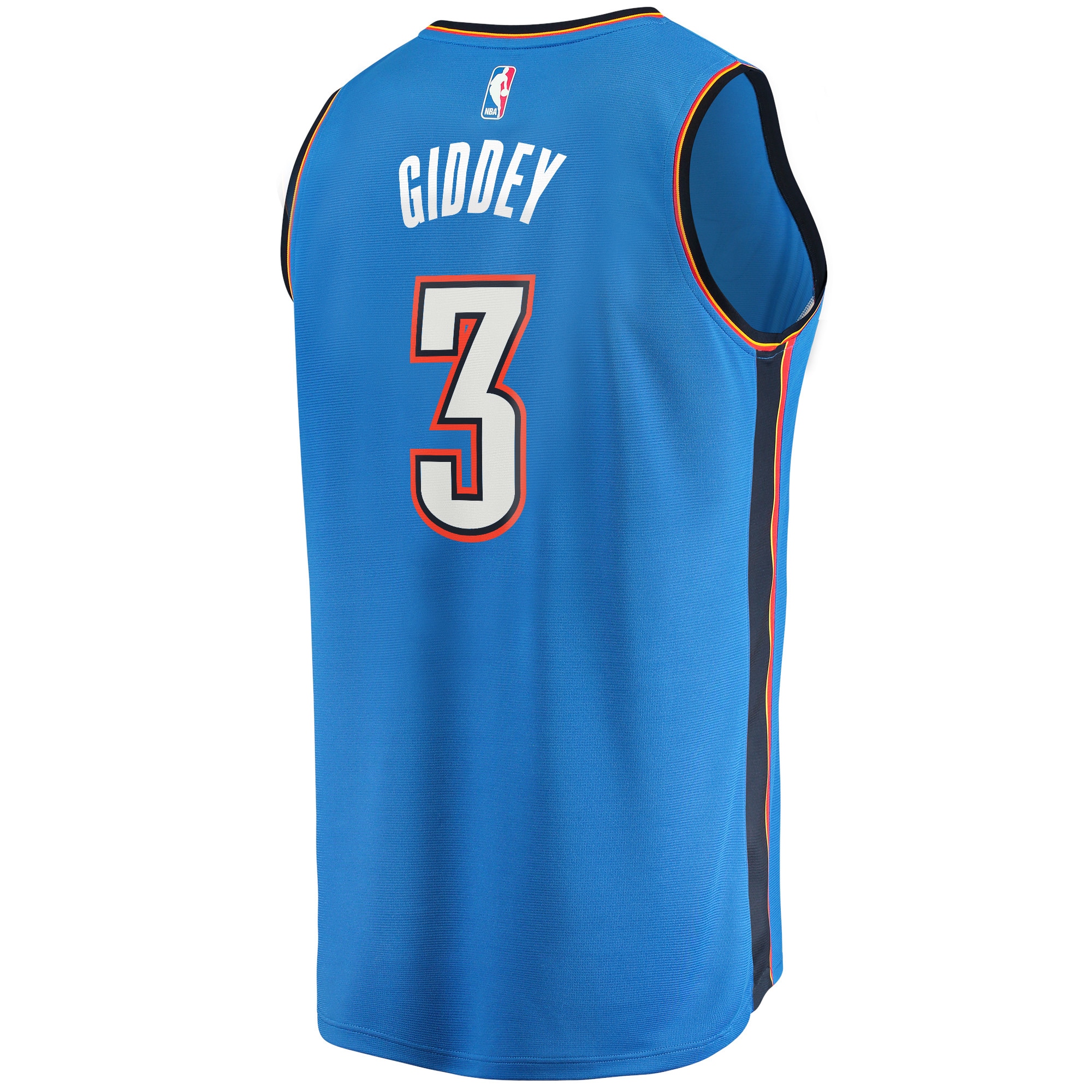 Josh Giddey Oklahoma City Thunder Fanatics Branded 2021/22 Fast Break Replica Jersey - Icon Edition - Blue - vstockx