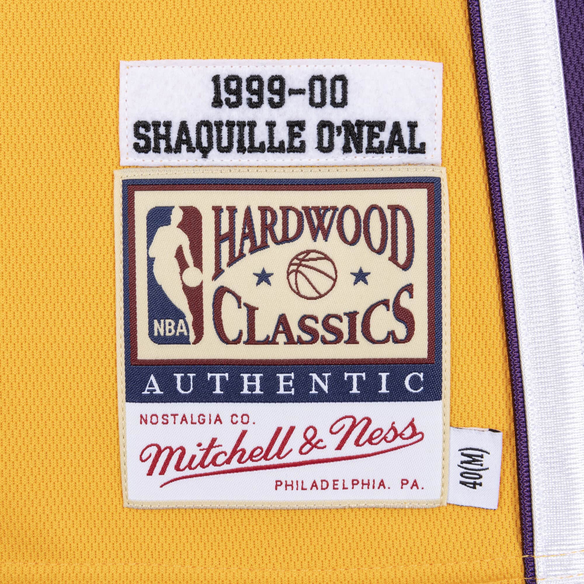 Authentic Jersey Los Angeles Lakers 1999-00 Shaquille O'Neal - vstockx