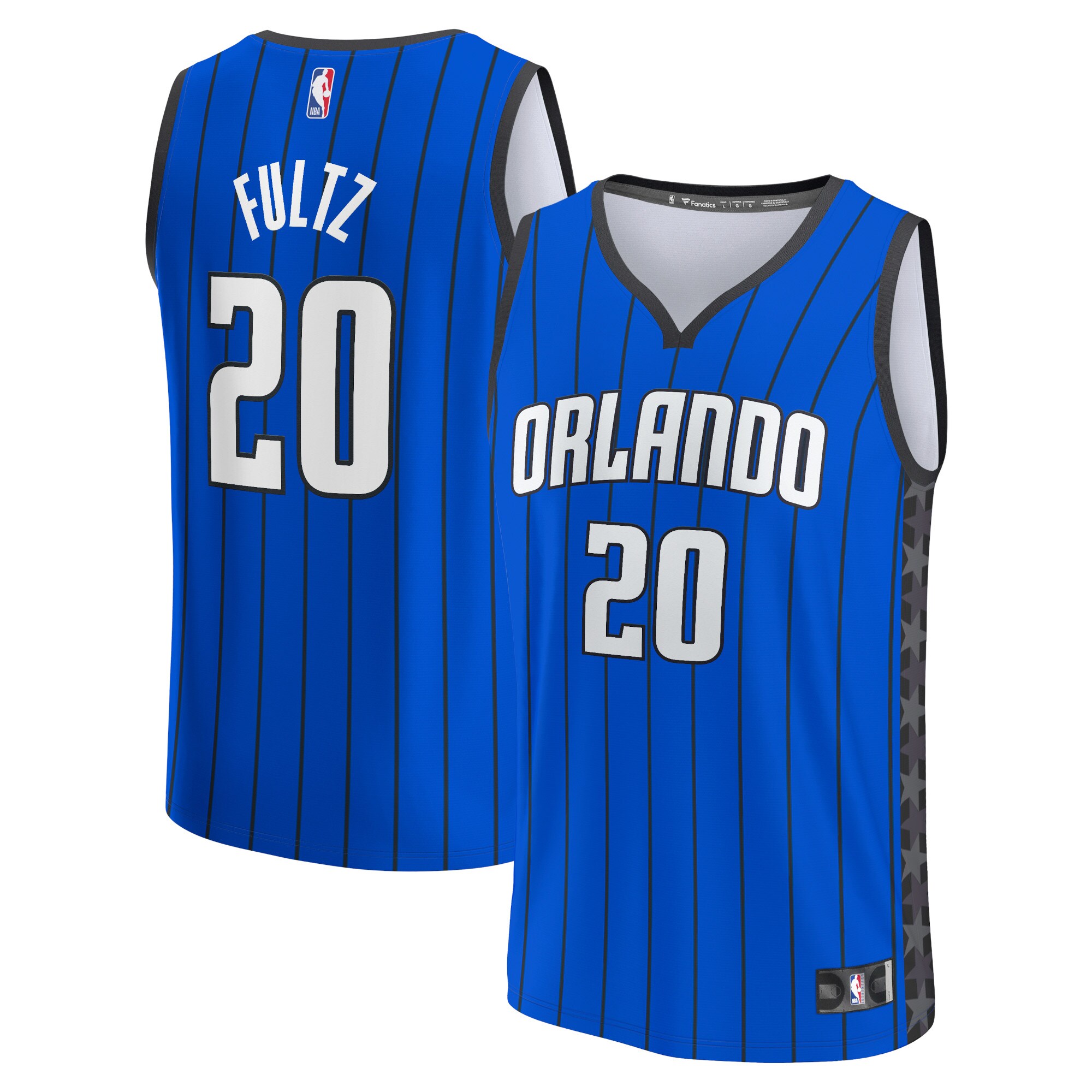 Markelle Fultz Orlando Magic Fanatics Branded Fast Break Replica Player Jersey - Statement Edition - Blue - vstockx