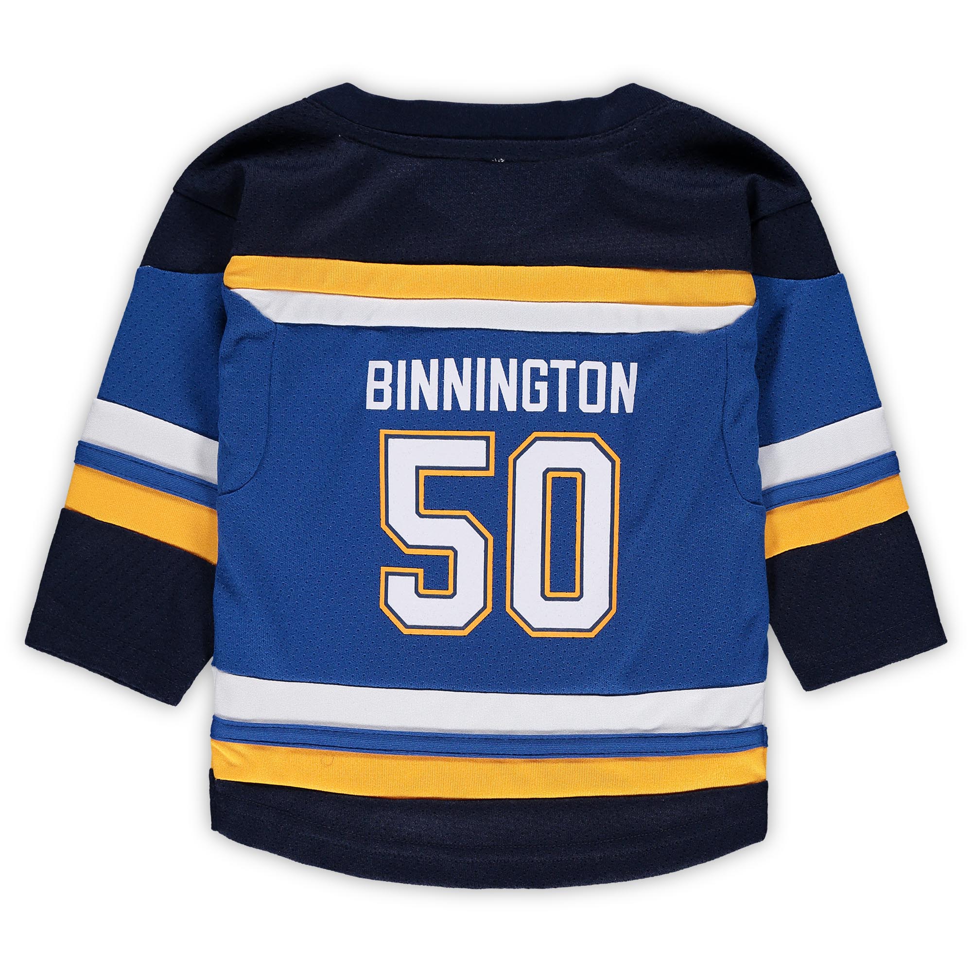 Jordans Binnington St. Louis Blues Infant Home Replica Player Jersey - Blue - vstockx