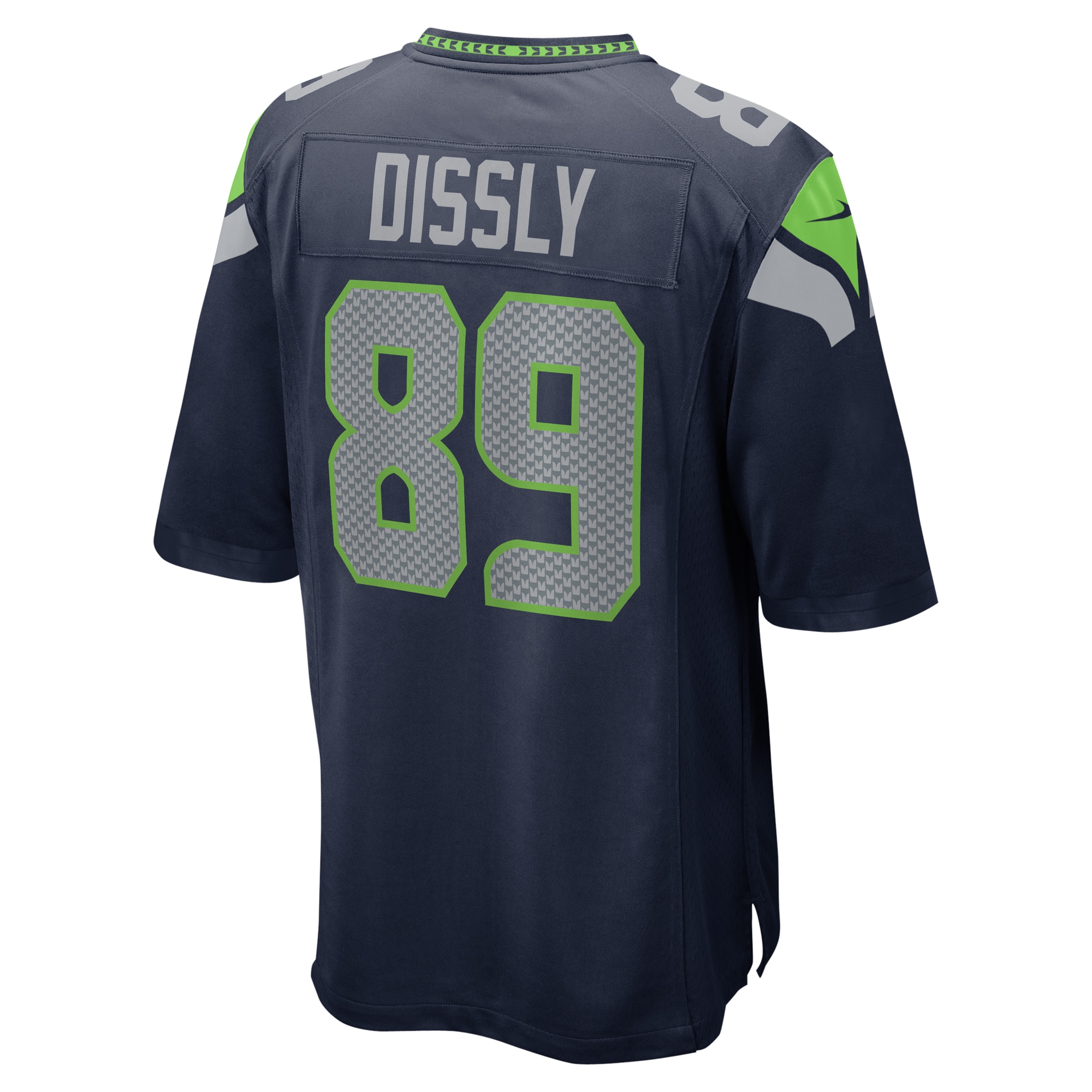 Will Dissly Seattle Seahawks Nike Game Jersey - College Navy - vstockx