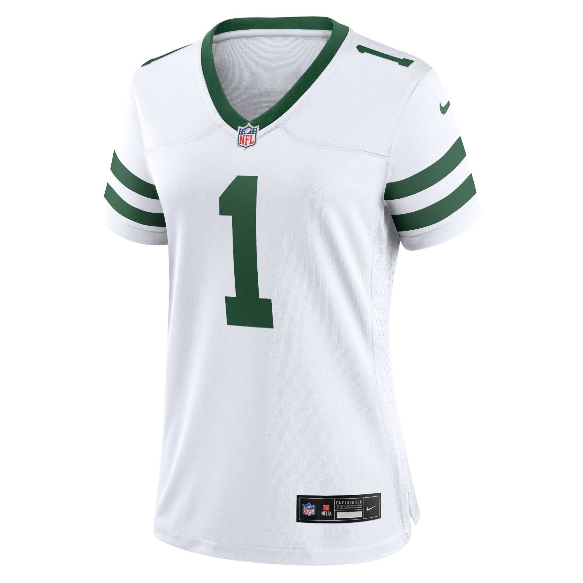 Women's Nike Ahmad Sauce Gardner White New York Jets Legacy Player Game Jersey - vstockx