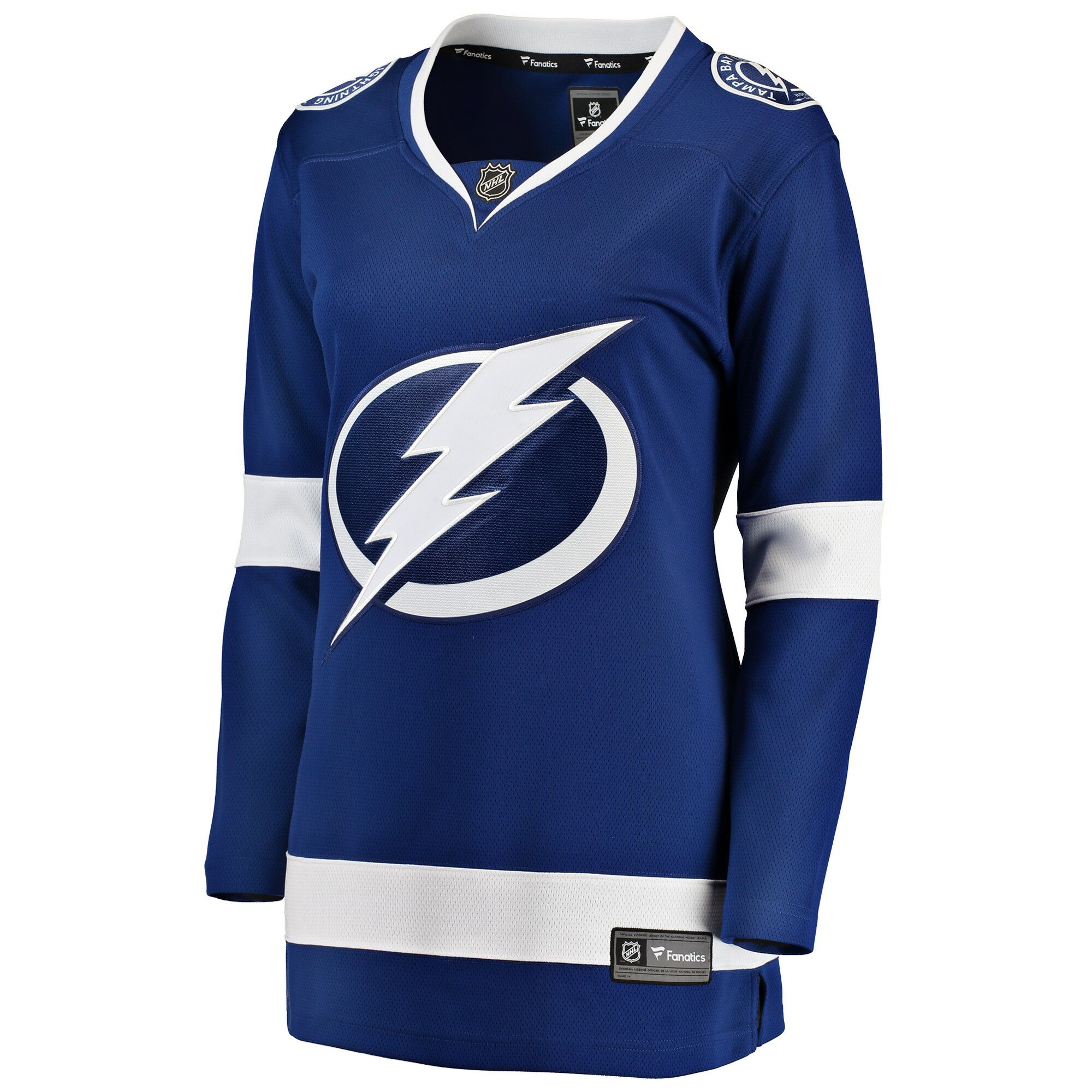Tampa Bay Lightning Fanatics Branded Women's Breakaway Home Jersey - Blue - vstockx