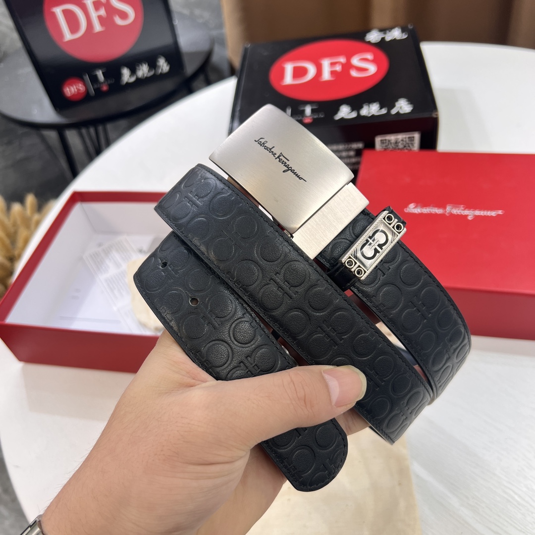 Streetwear Belt Ferragamo 320321 size:3.5cm - vstockx