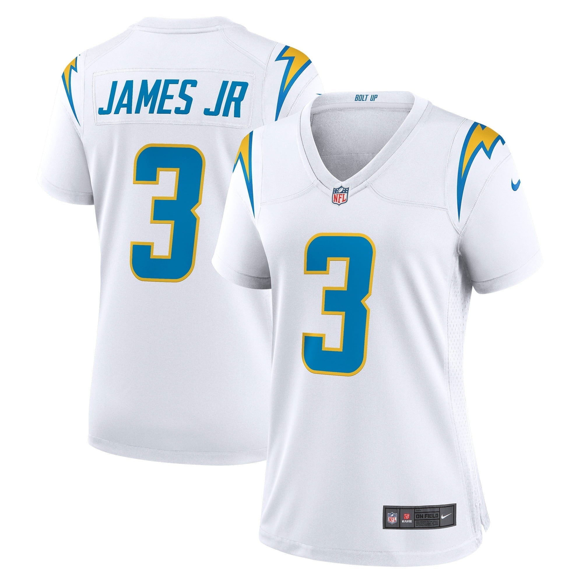 Women's Nike Derwin James Jr. White Los Angeles Chargers Game Jersey - vstockx