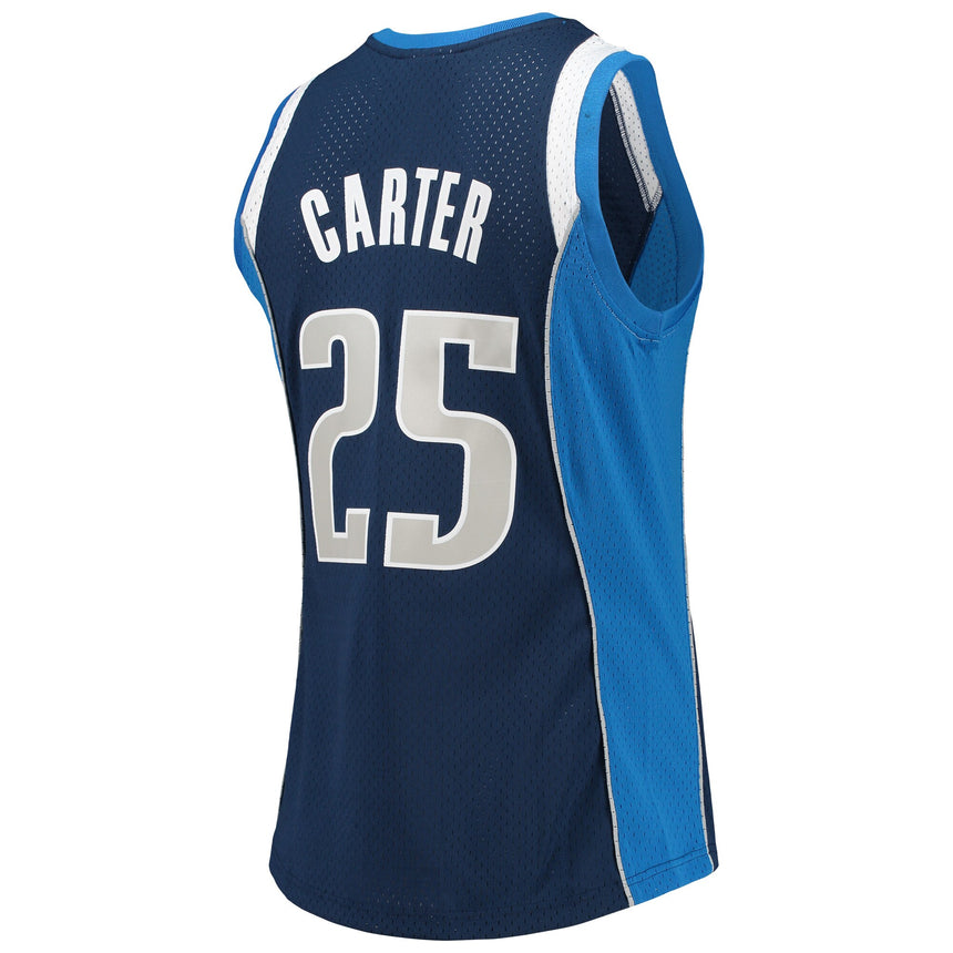 Men's Vince Carter Dallas Mavericks Mitchell & Ness 2011-12 Hardwood Classics Swingman Jersey - Navy - vstockx